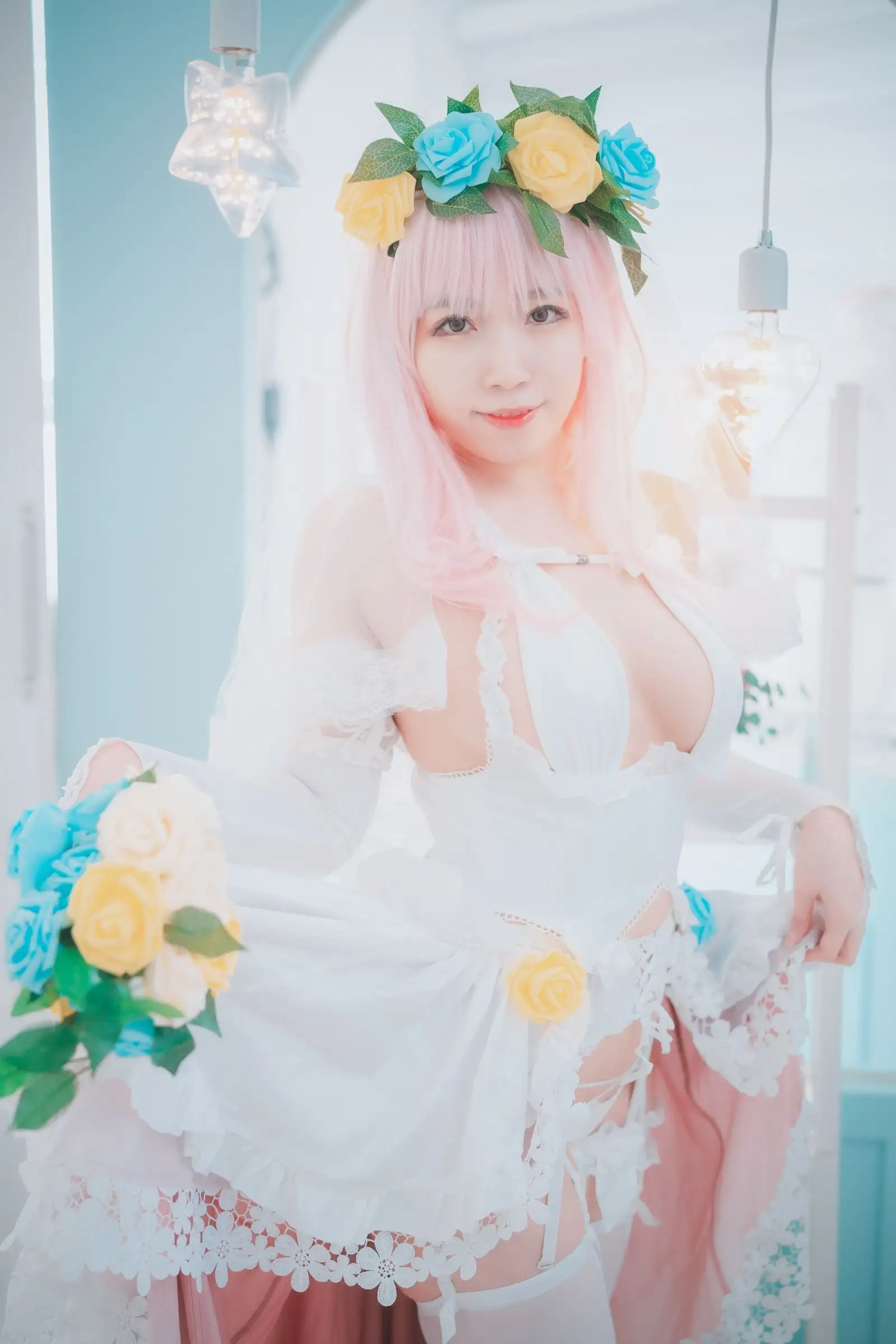 [DJAWA] Photo – Myaron – Super Sonico White Wedding