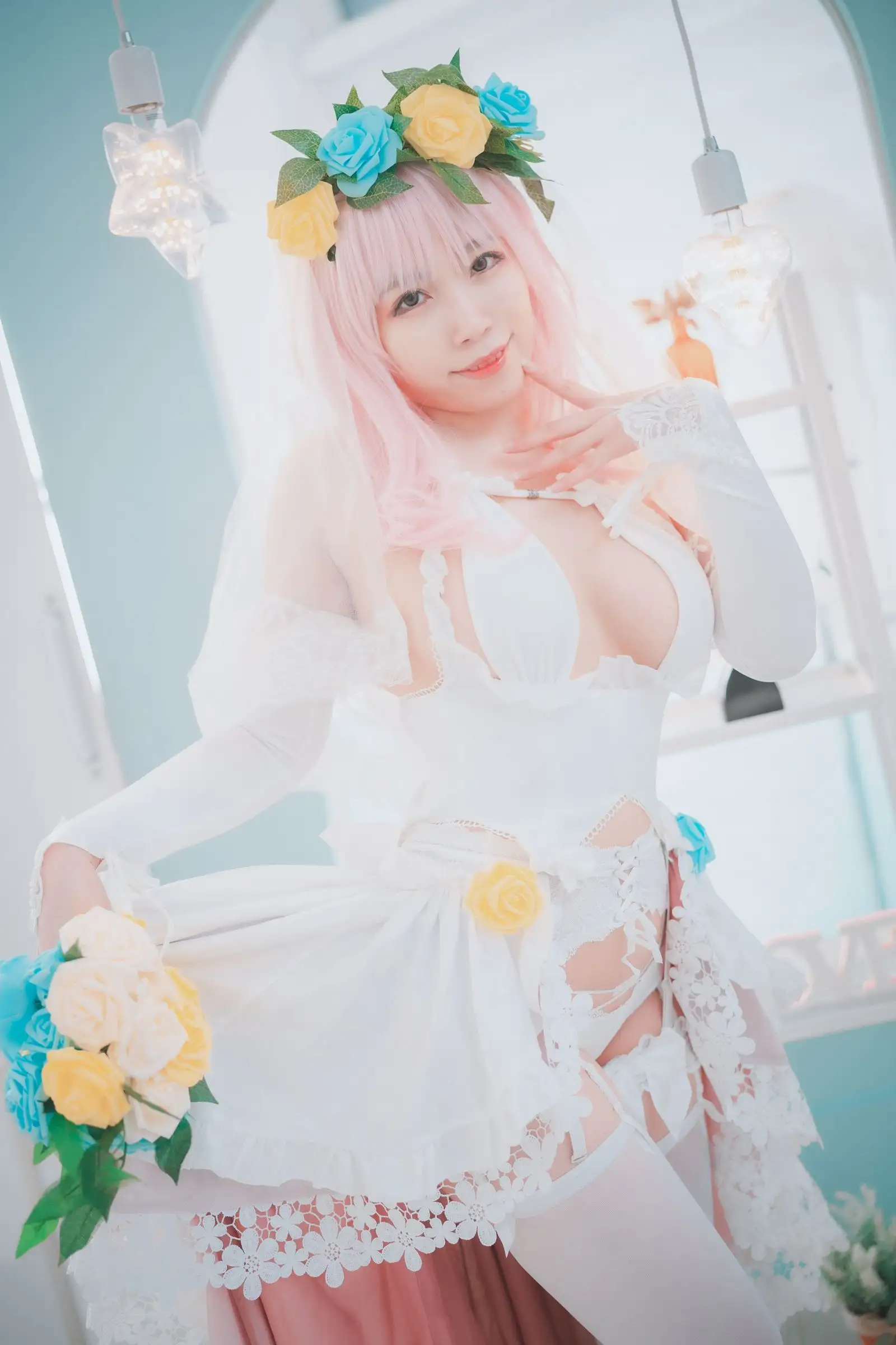 [DJAWA] Photo – Myaron – Super Sonico White Wedding