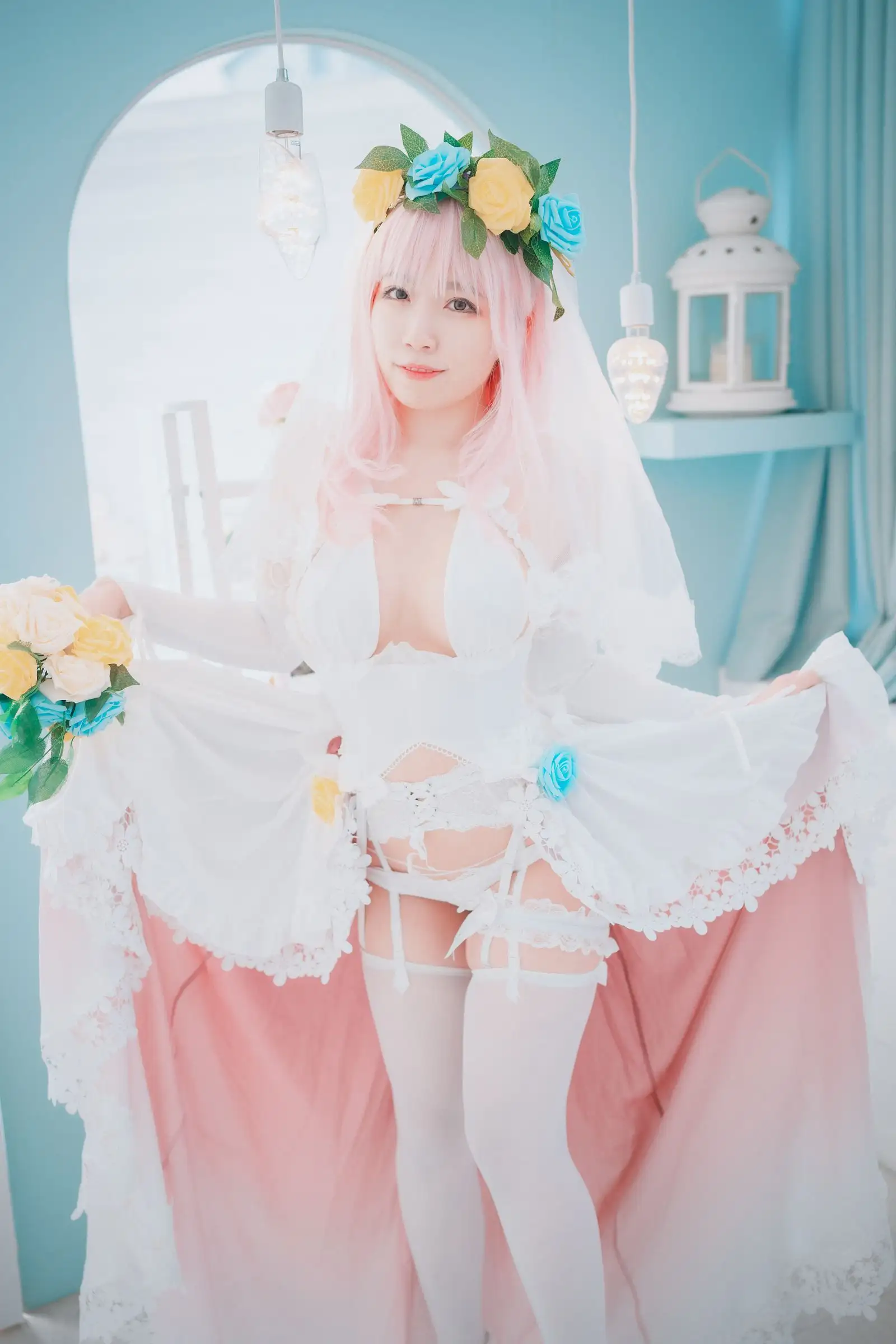 [DJAWA] Photo – Myaron – Super Sonico White Wedding