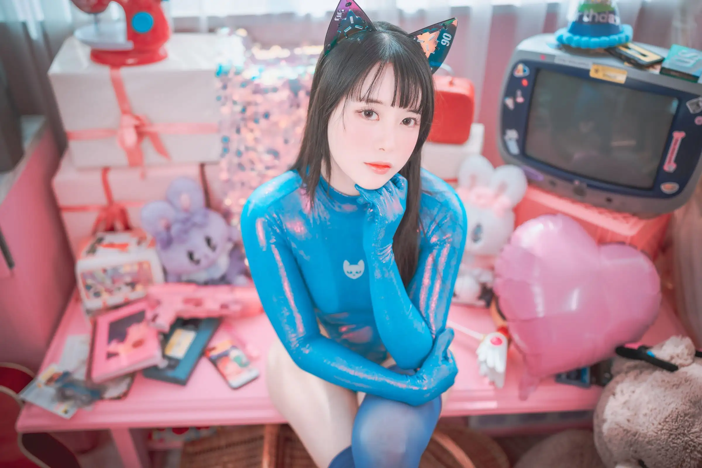[DJAWA] Photo – ZziZzi – Cyber Cat in Mystique Blue