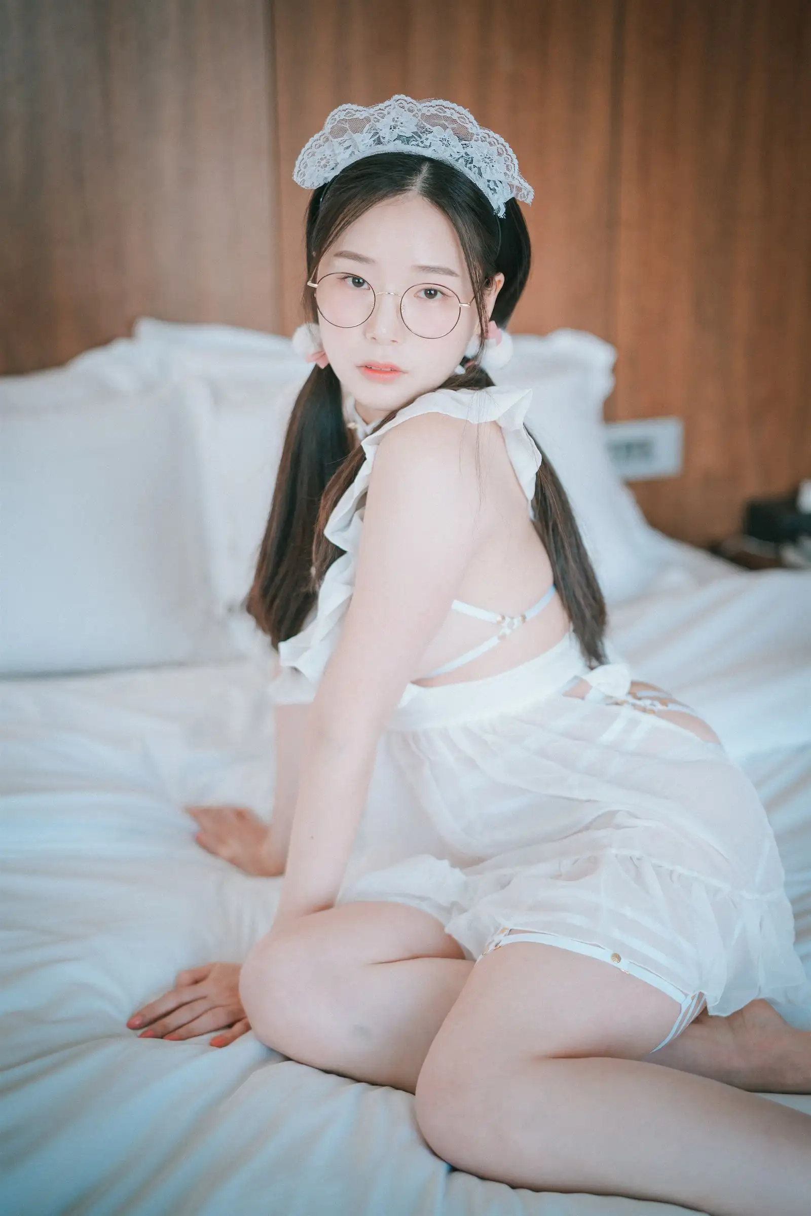 [DJAWA] Pia – Sheer Chiffon Apron