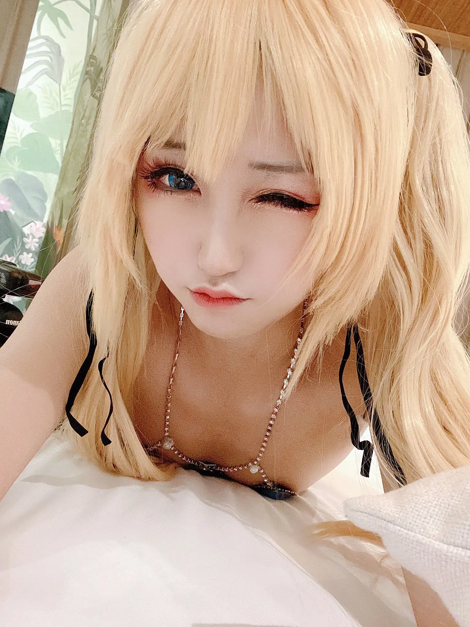 [Kuuko W] NO.005 Marie Rose-Fortune Bikini Selfie Set