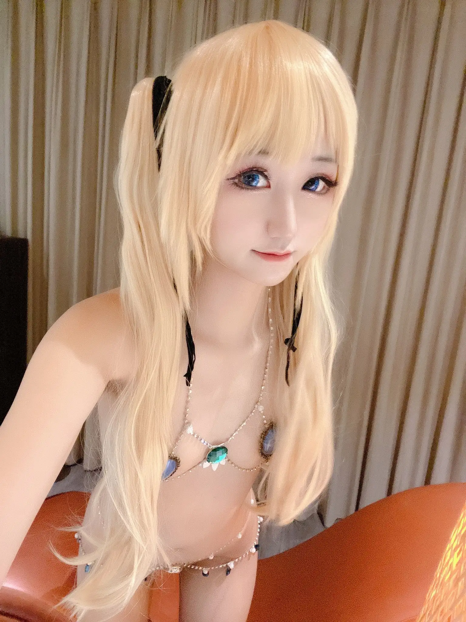 [Kuuko W] NO.005 Marie Rose-Fortune Bikini Selfie Set