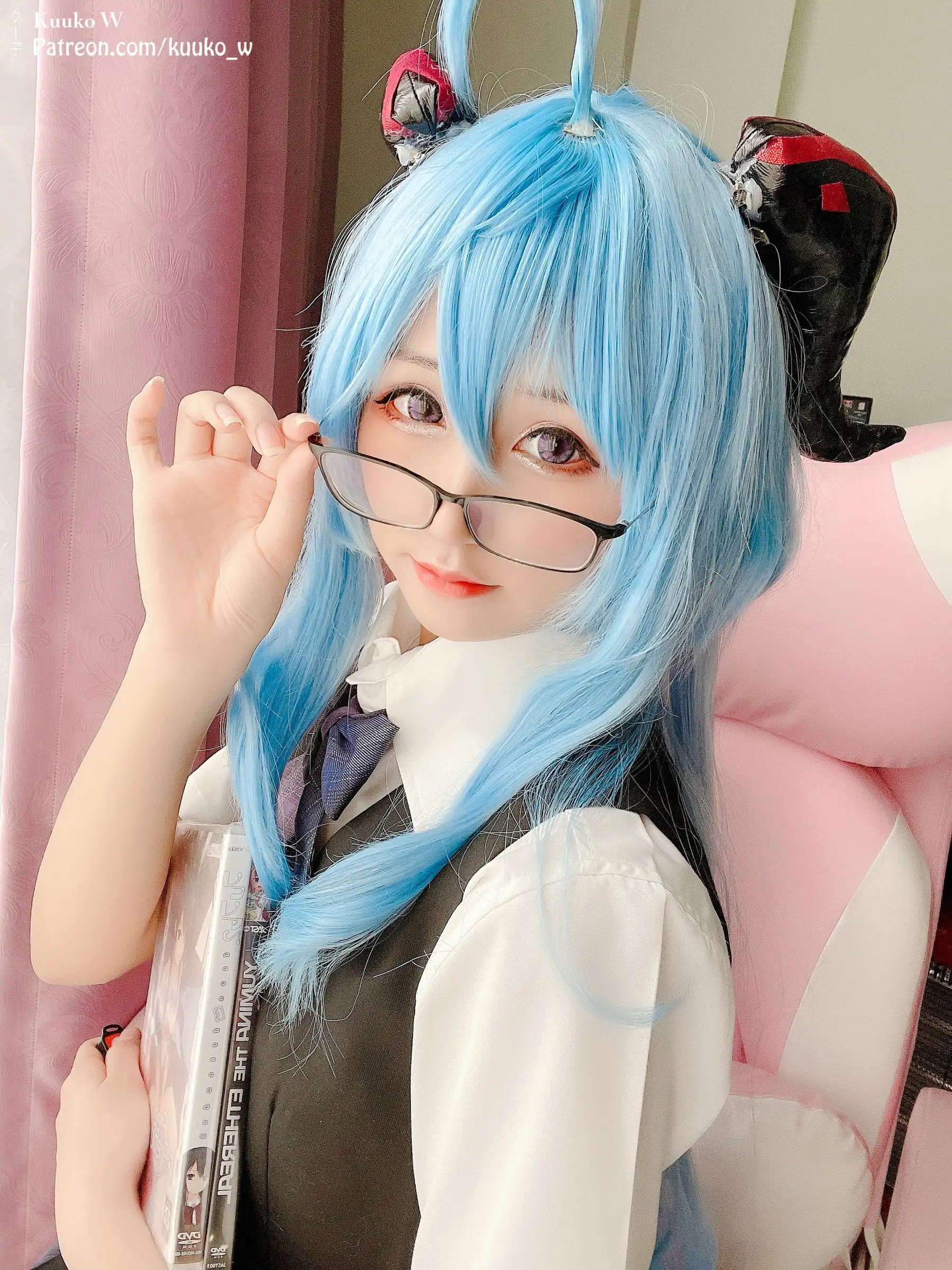[Kuuko W] NO.067 Ganyu Pure Seifuku