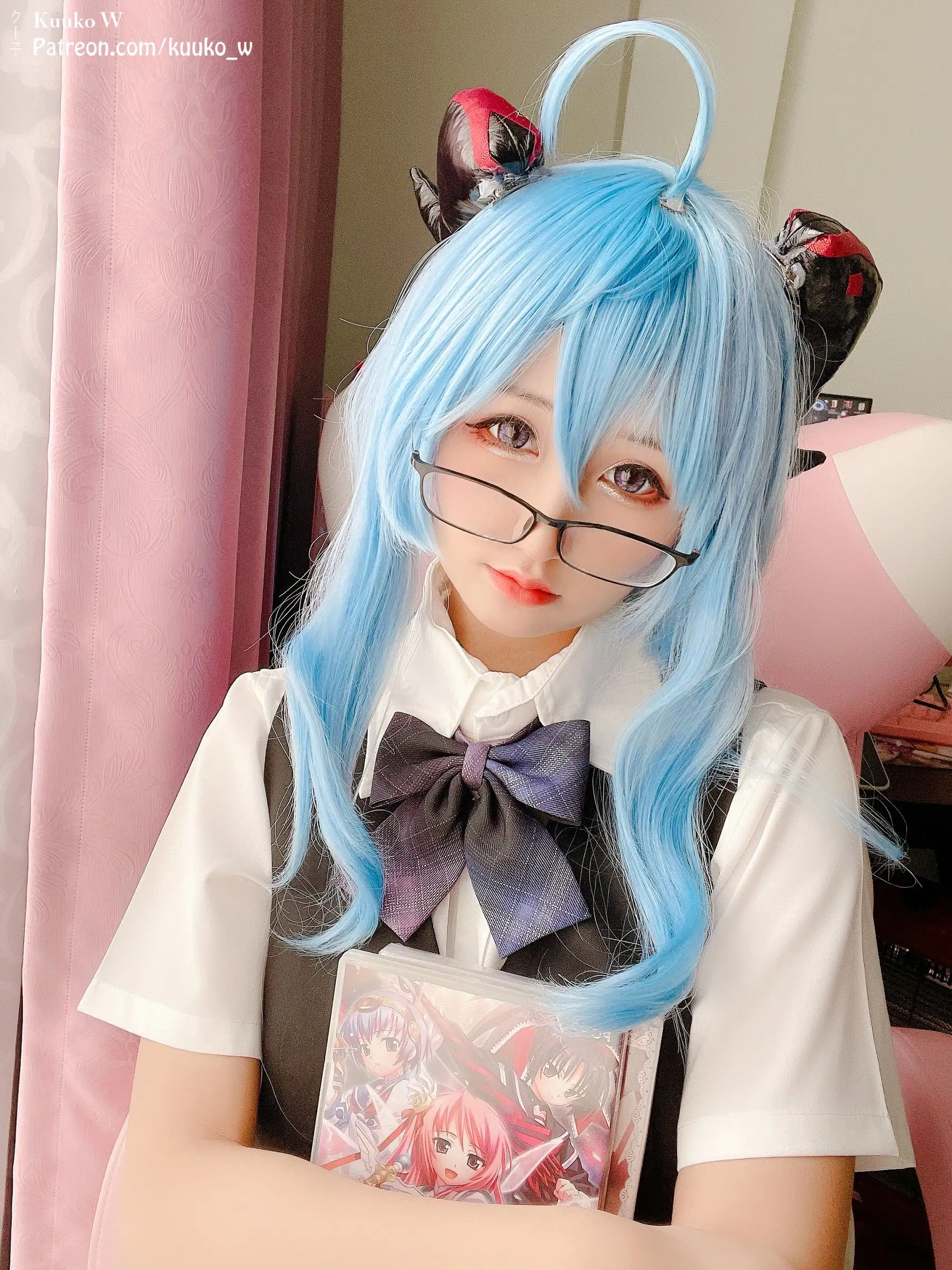 [Kuuko W] NO.067 Ganyu Pure Seifuku