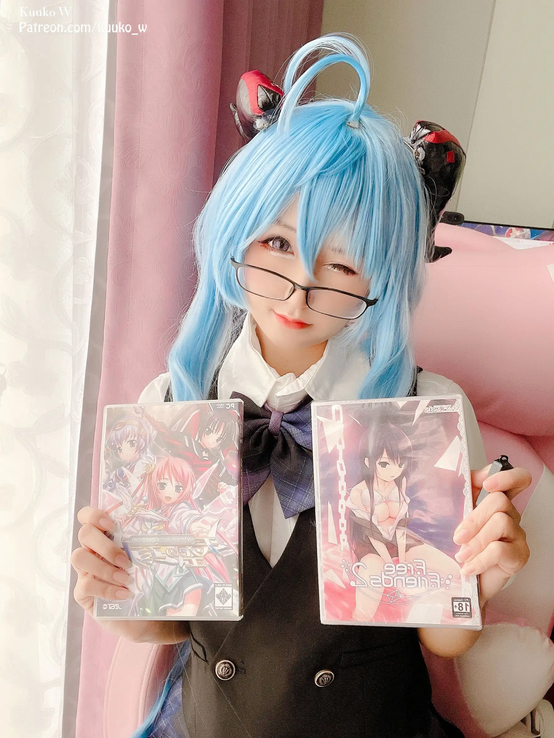 [Kuuko W] NO.067 Ganyu Pure Seifuku