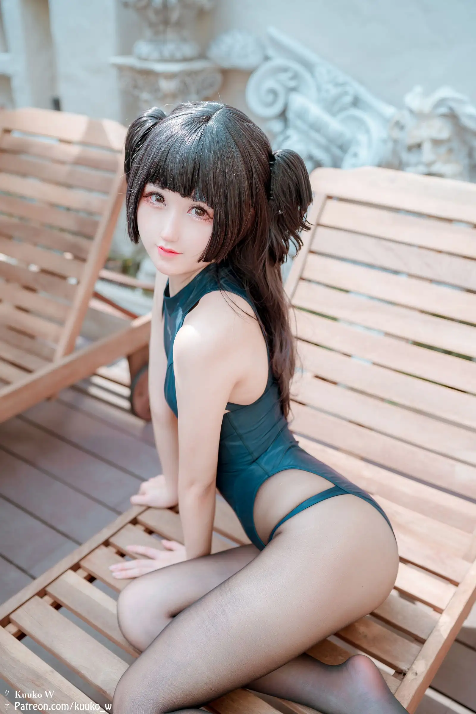 [Kuuko W] NO.122 Sunday swimming
