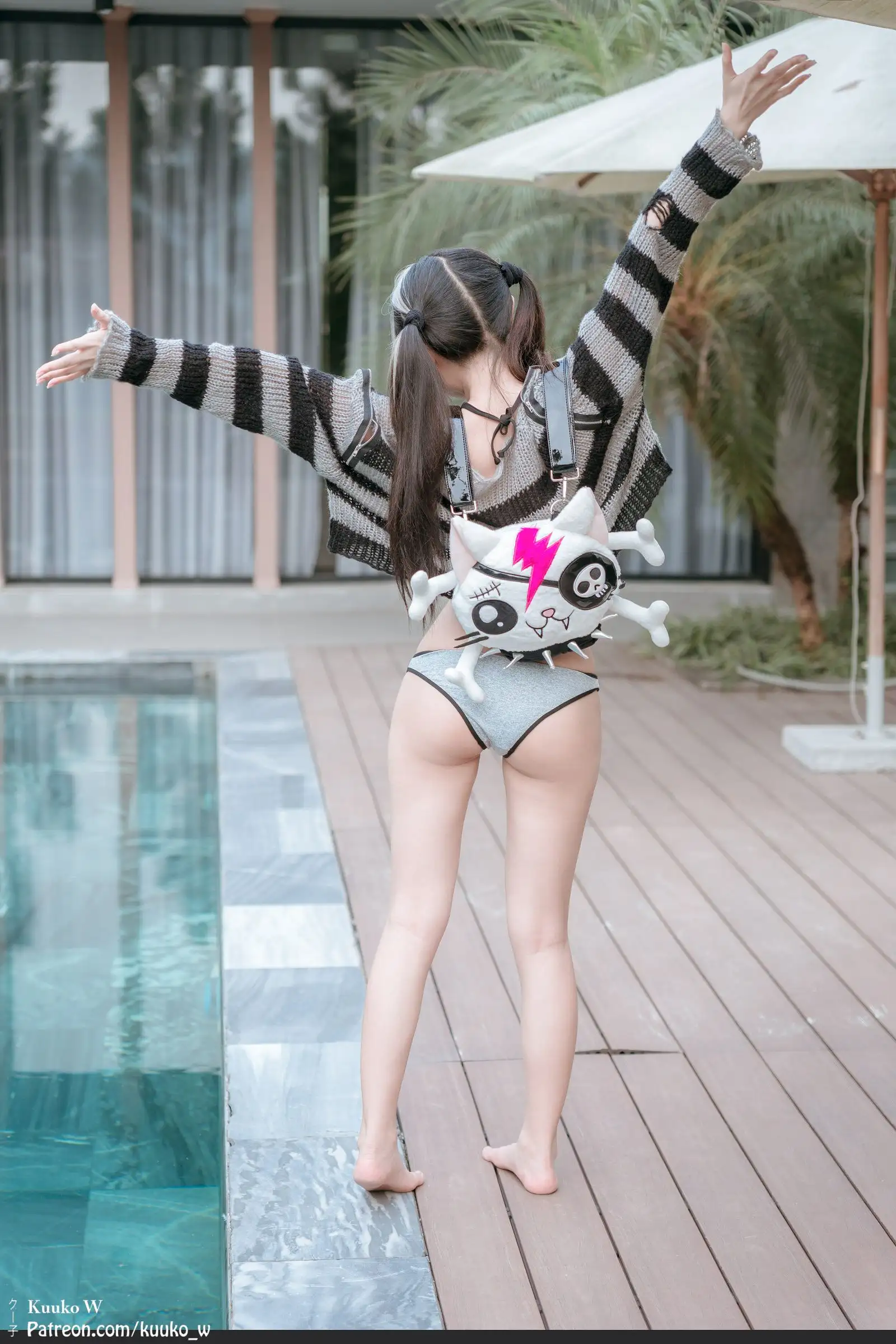 [Kuuko W] NO.171 Grey Bikini