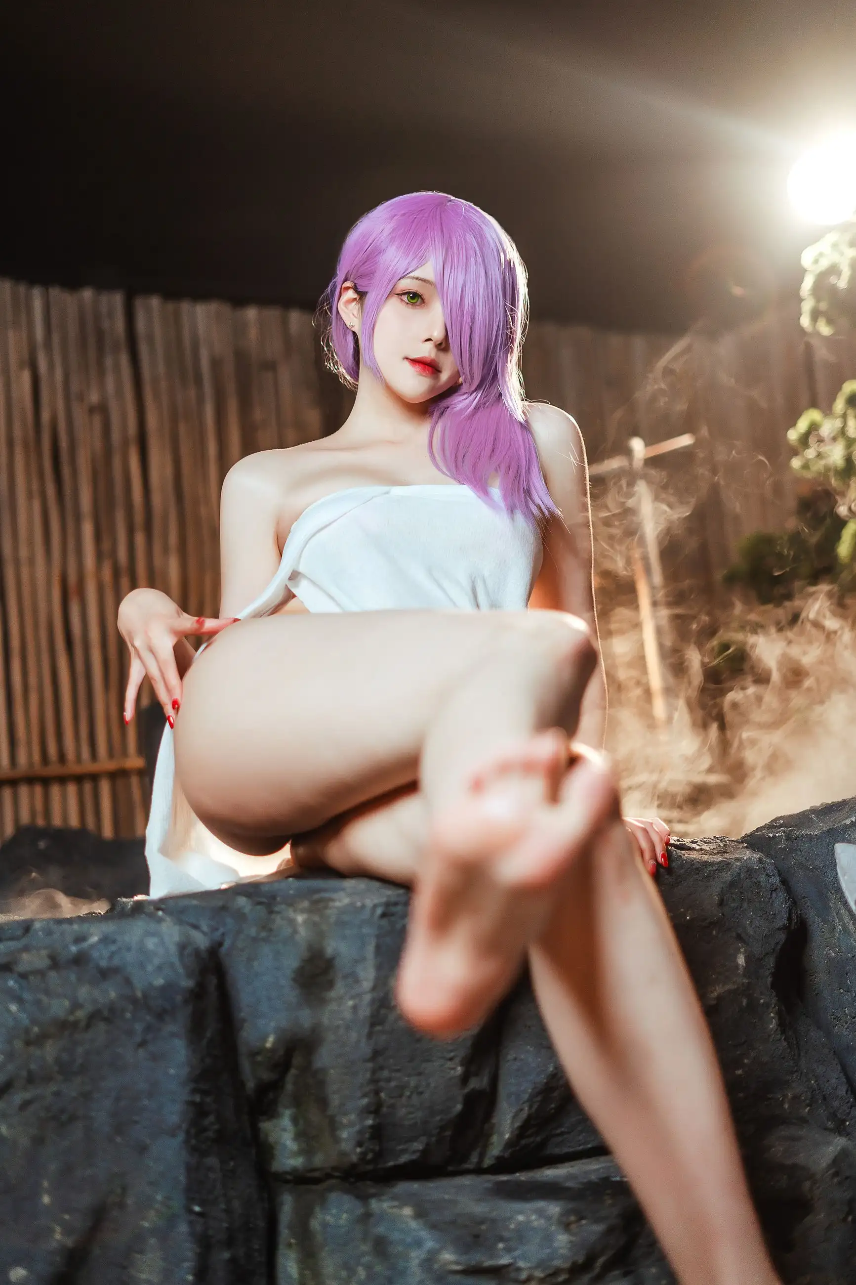 [Natsuko夏夏子] NO.030 碧蓝航线 里雅斯特温泉夜