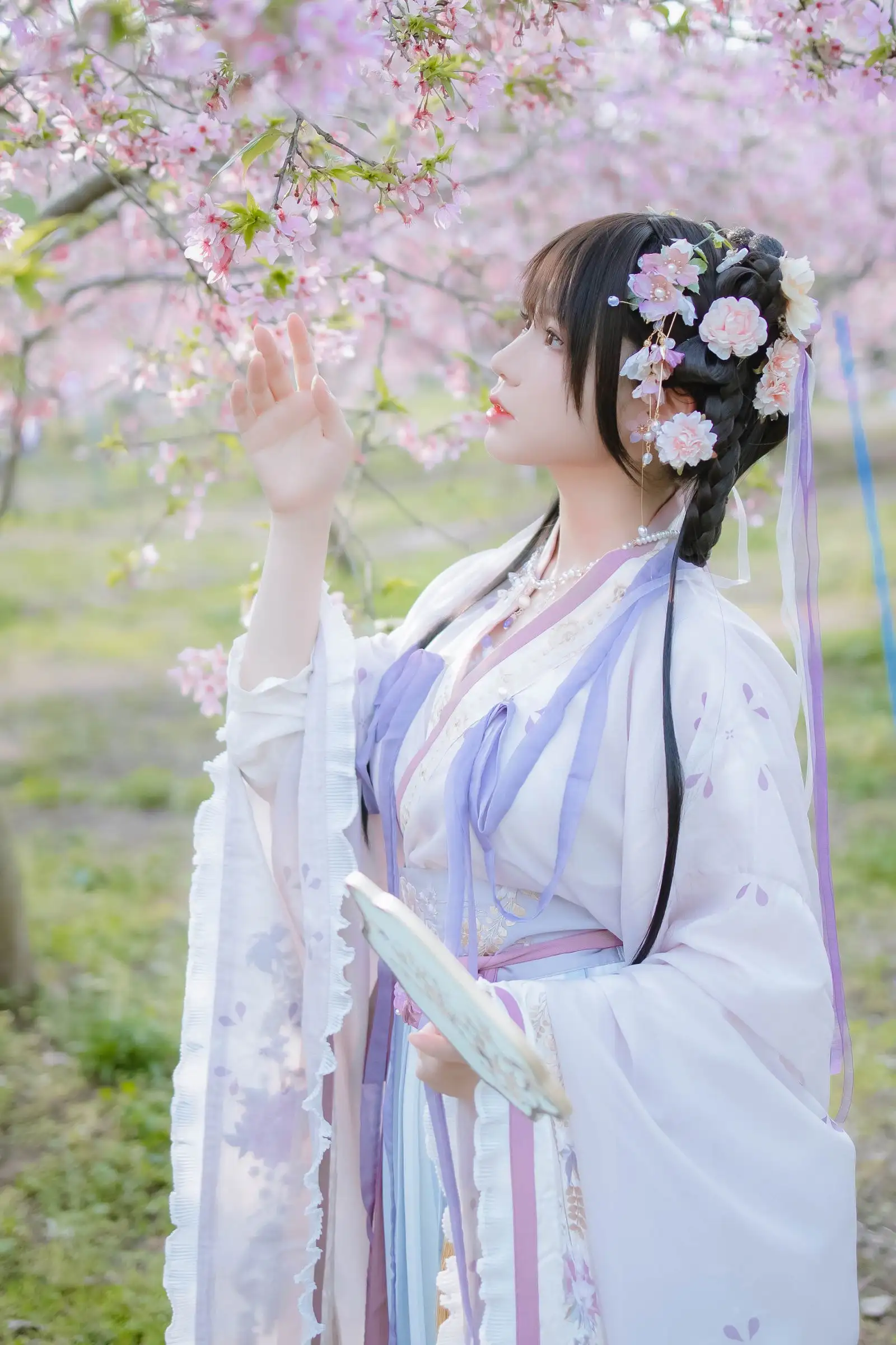 [Nyako喵子] NO.035 樱花汉服 花神祈愿