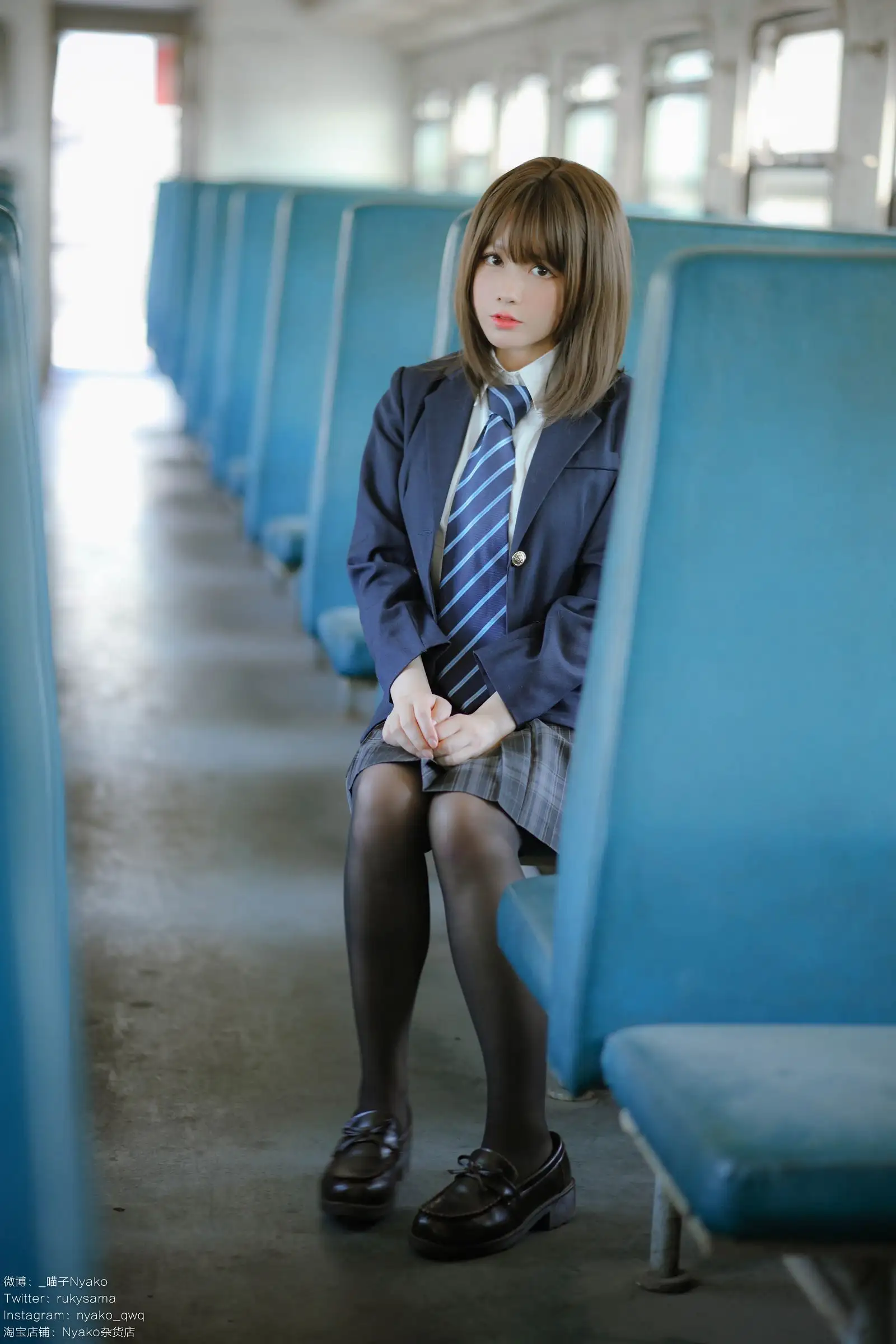 [Nyako喵子] NO.037 火车jk