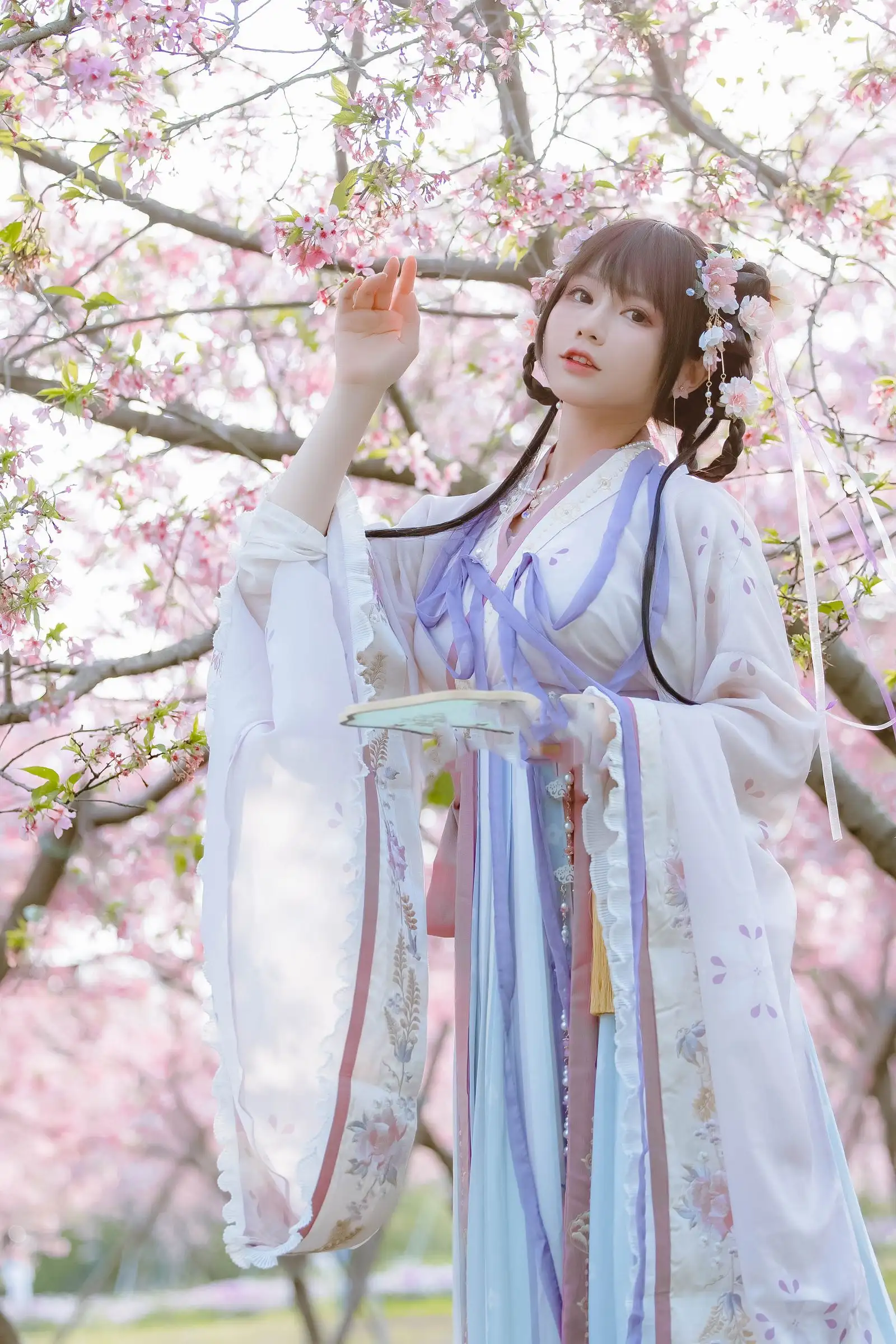 [Nyako喵子] NO.035 樱花汉服 花神祈愿