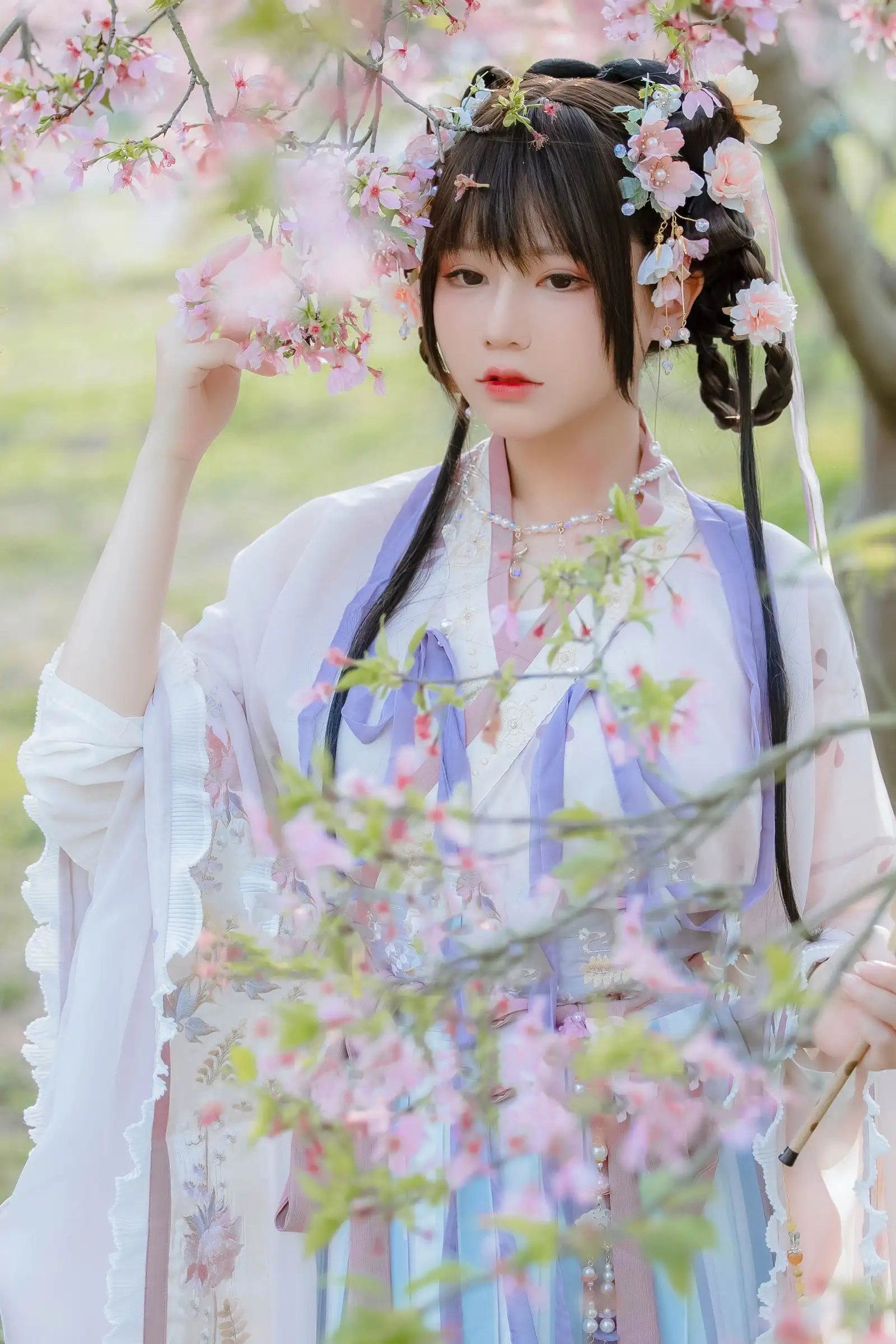 [Nyako喵子] NO.035 樱花汉服 花神祈愿