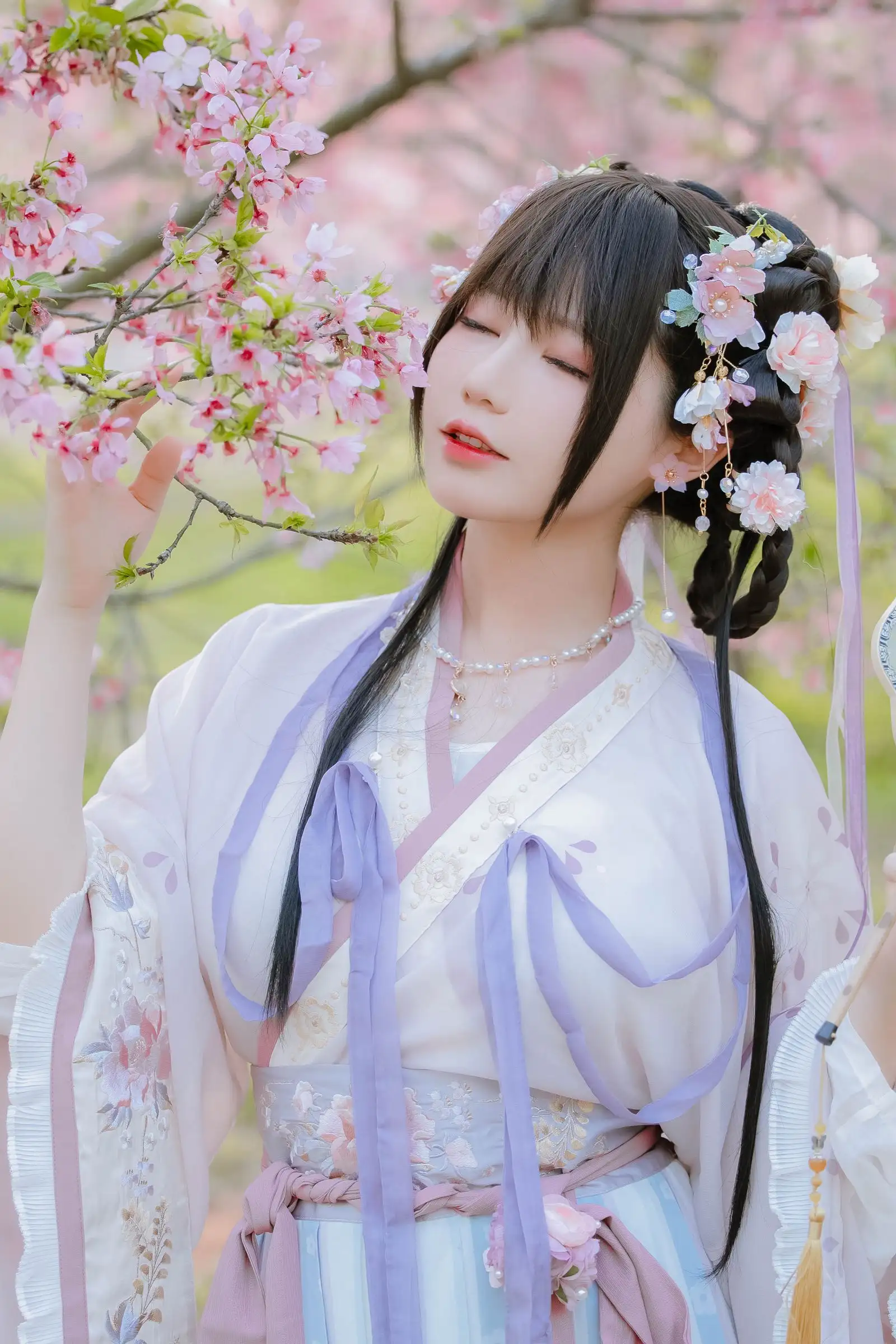 [Nyako喵子] NO.035 樱花汉服 花神祈愿
