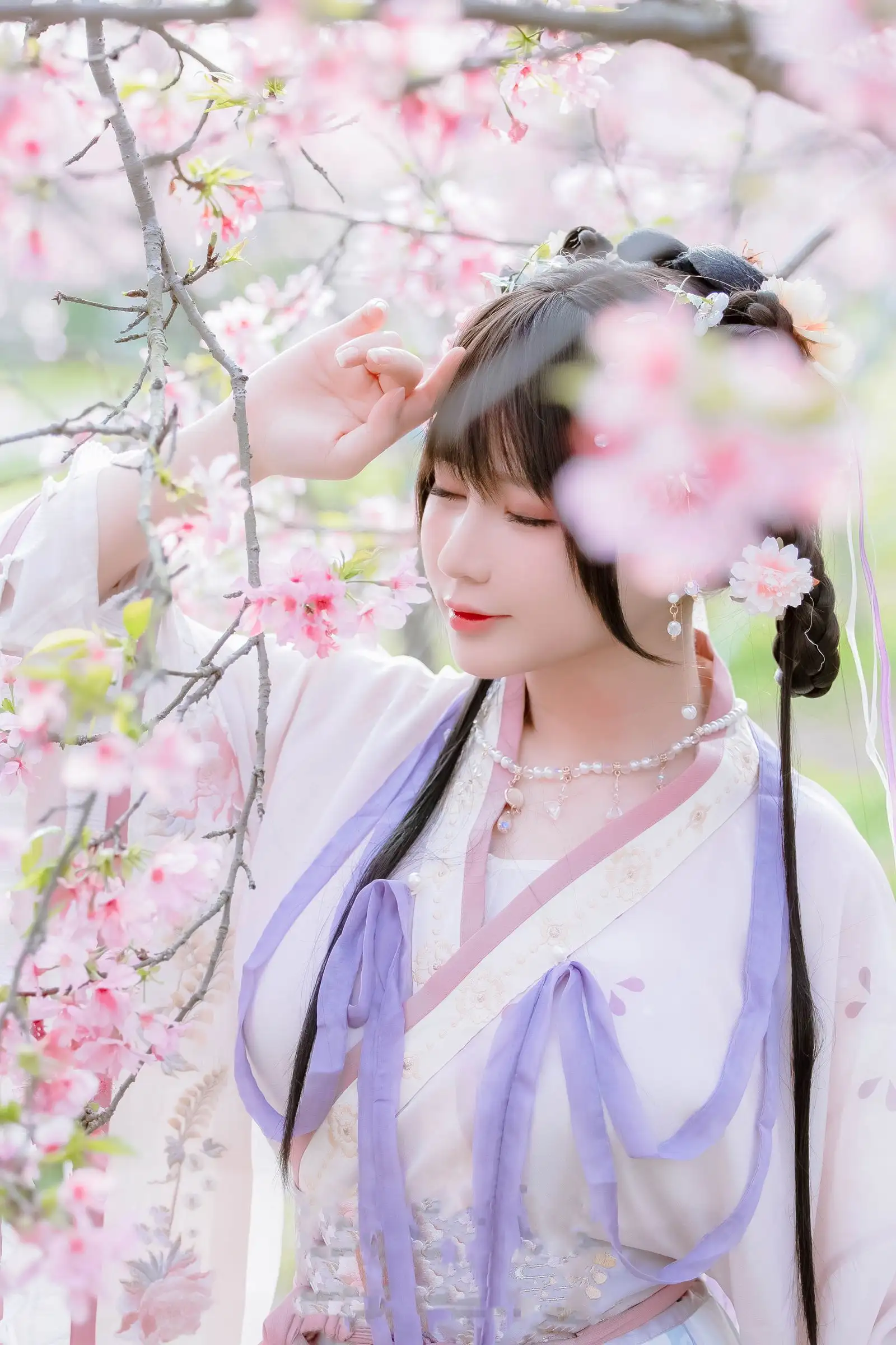 [Nyako喵子] NO.035 樱花汉服 花神祈愿