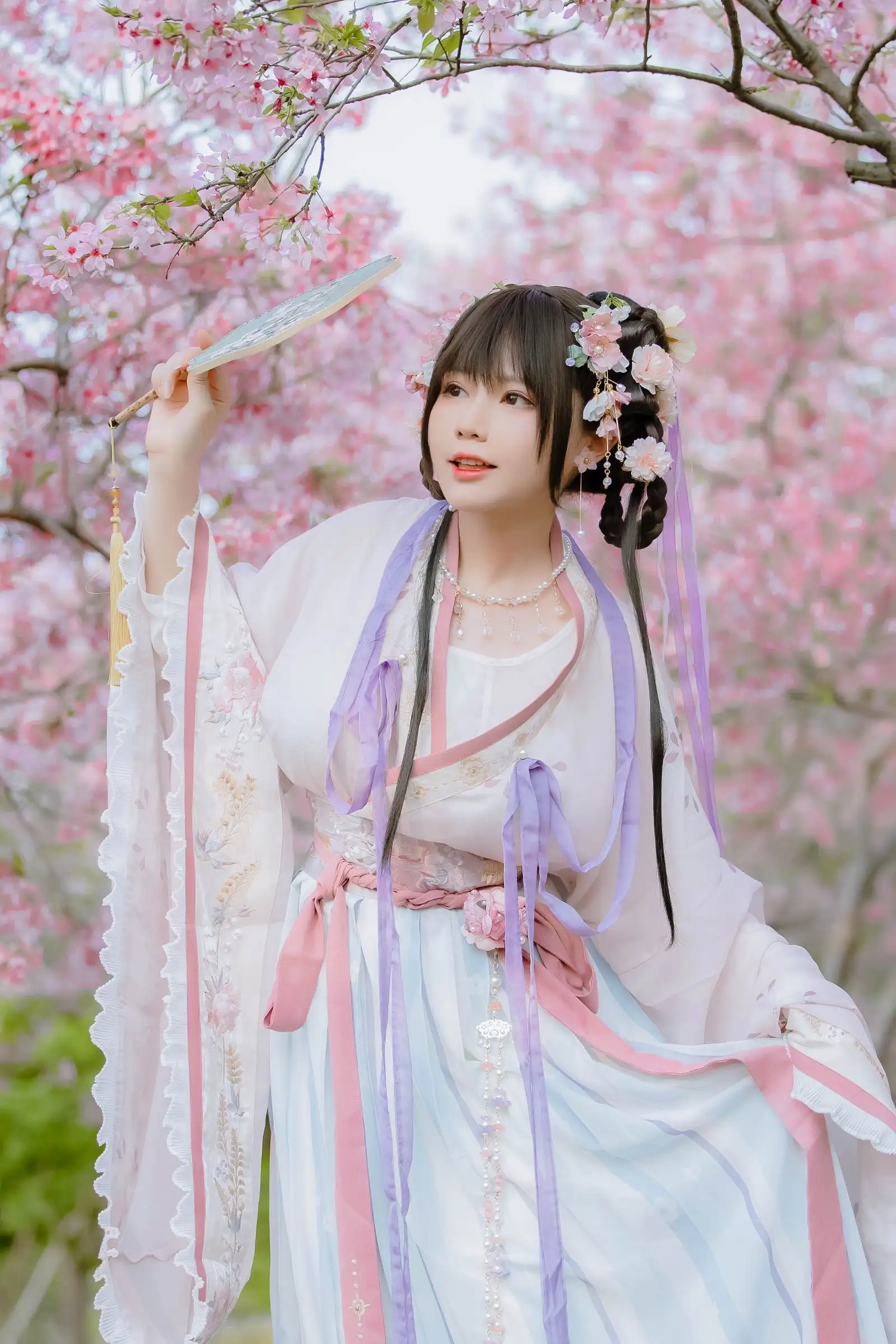 [Nyako喵子] NO.035 樱花汉服 花神祈愿