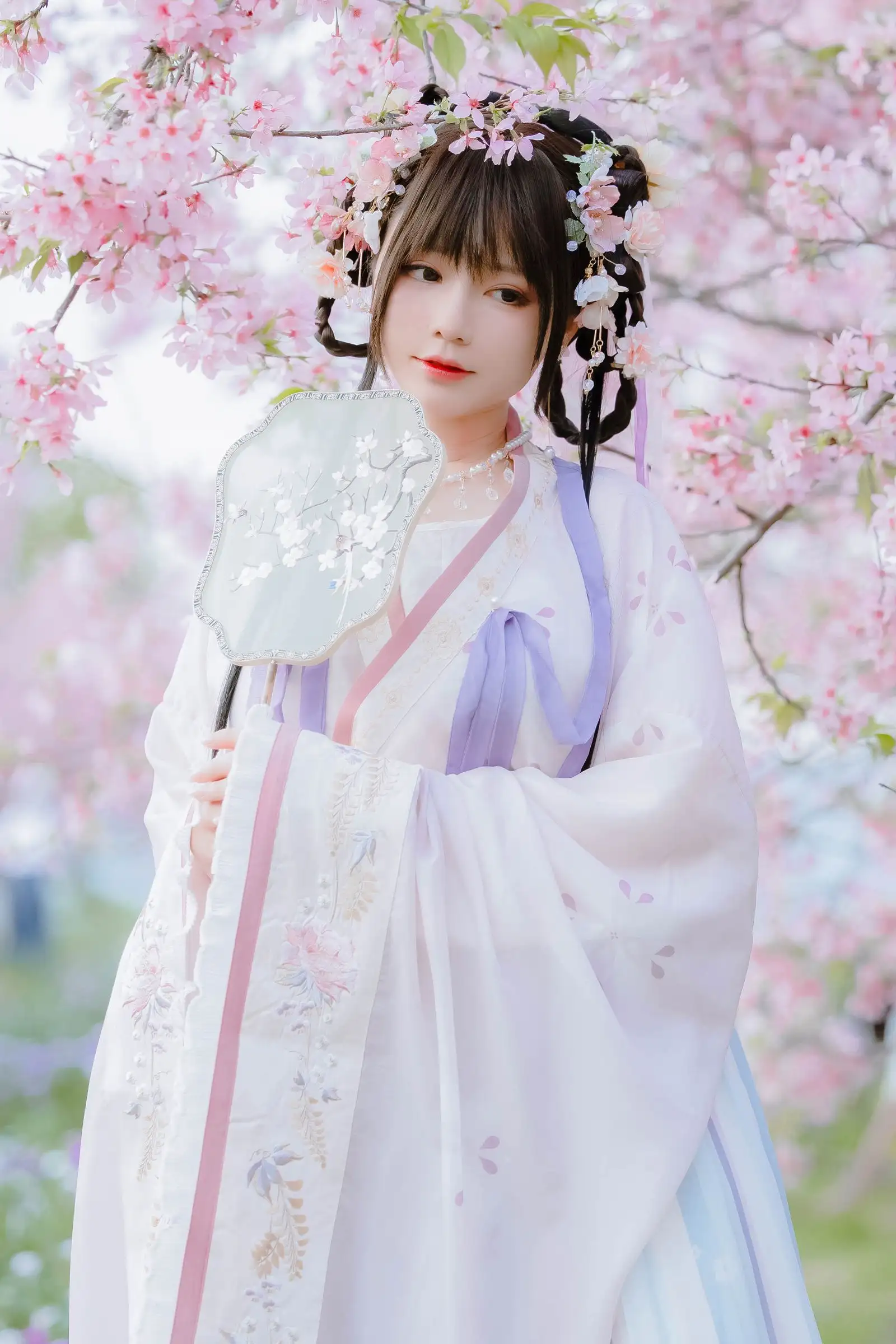 [Nyako喵子] NO.035 樱花汉服 花神祈愿