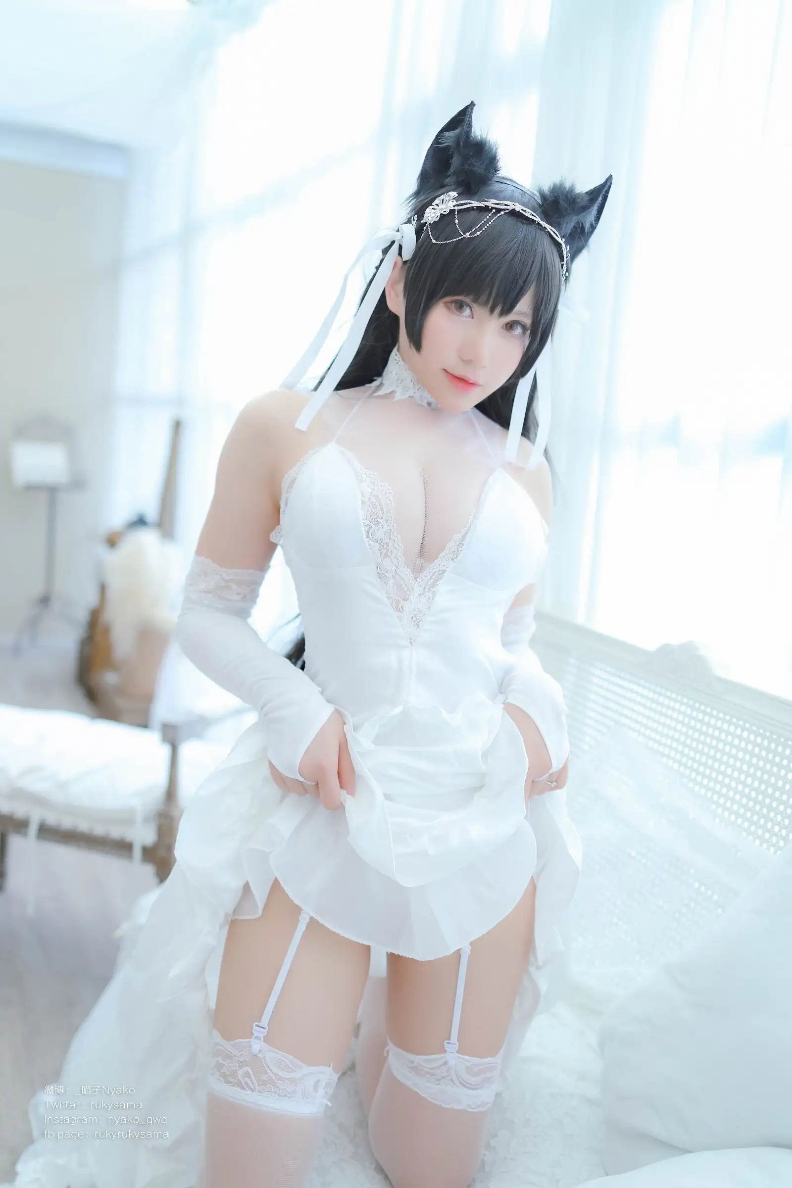 [Nyako喵子] NO.041 爱宕婚纱