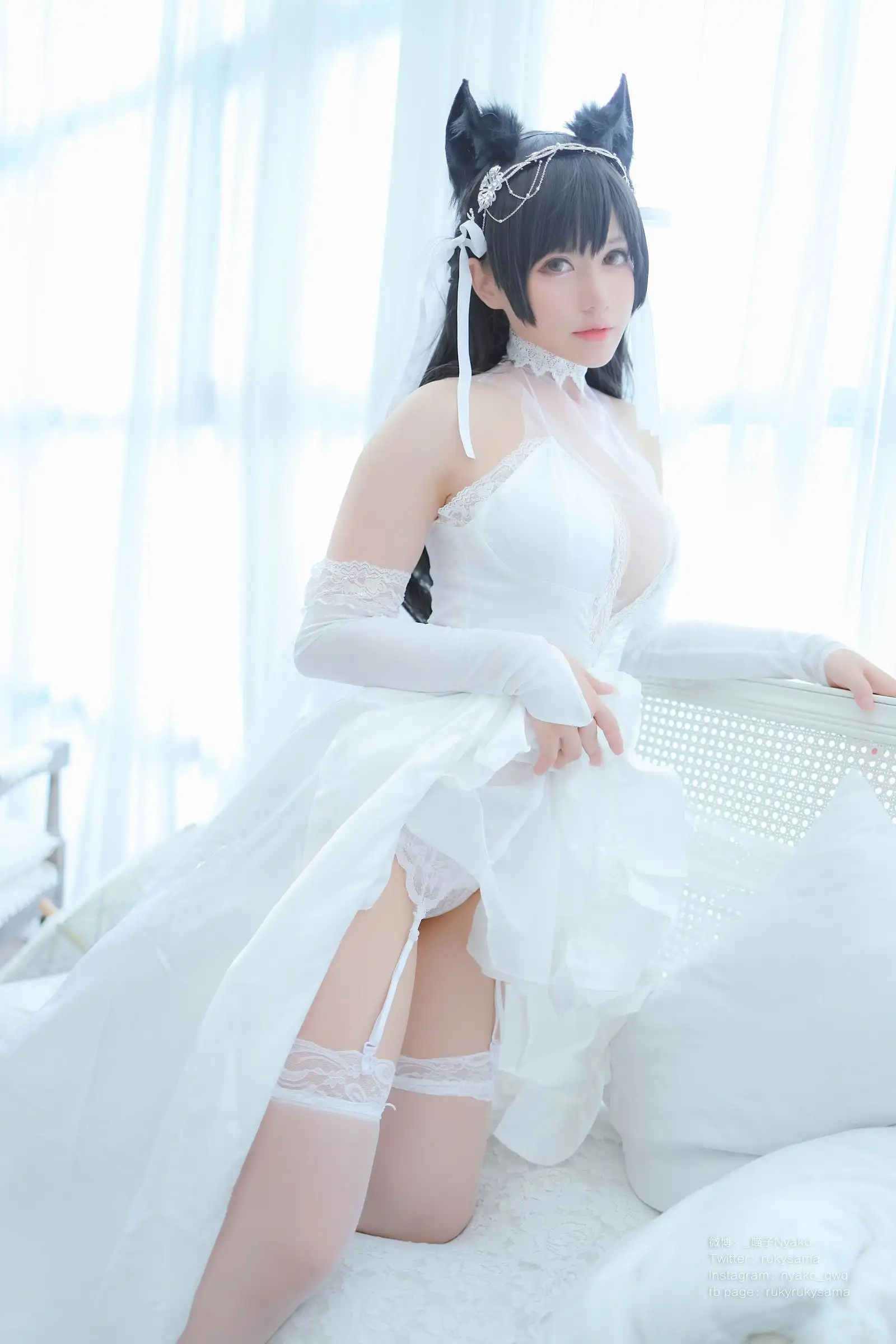 [Nyako喵子] NO.041 爱宕婚纱
