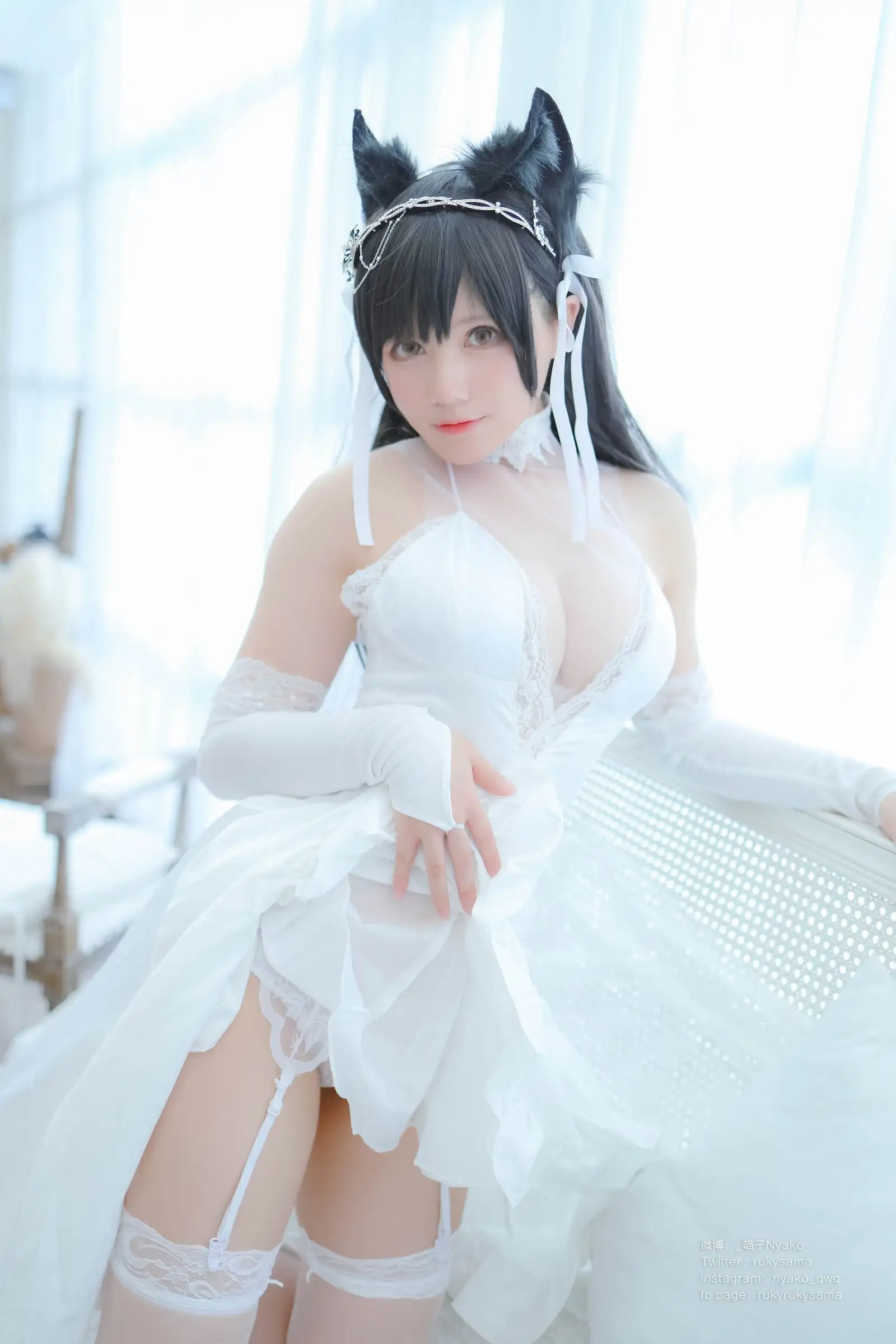 [Nyako喵子] NO.041 爱宕婚纱