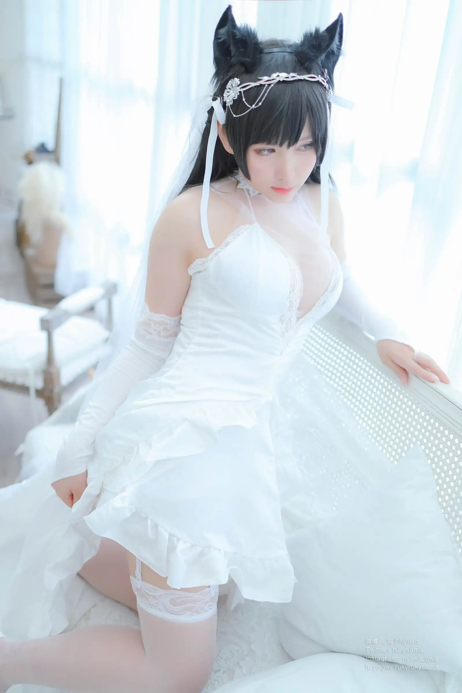 [Nyako喵子] NO.041 爱宕婚纱