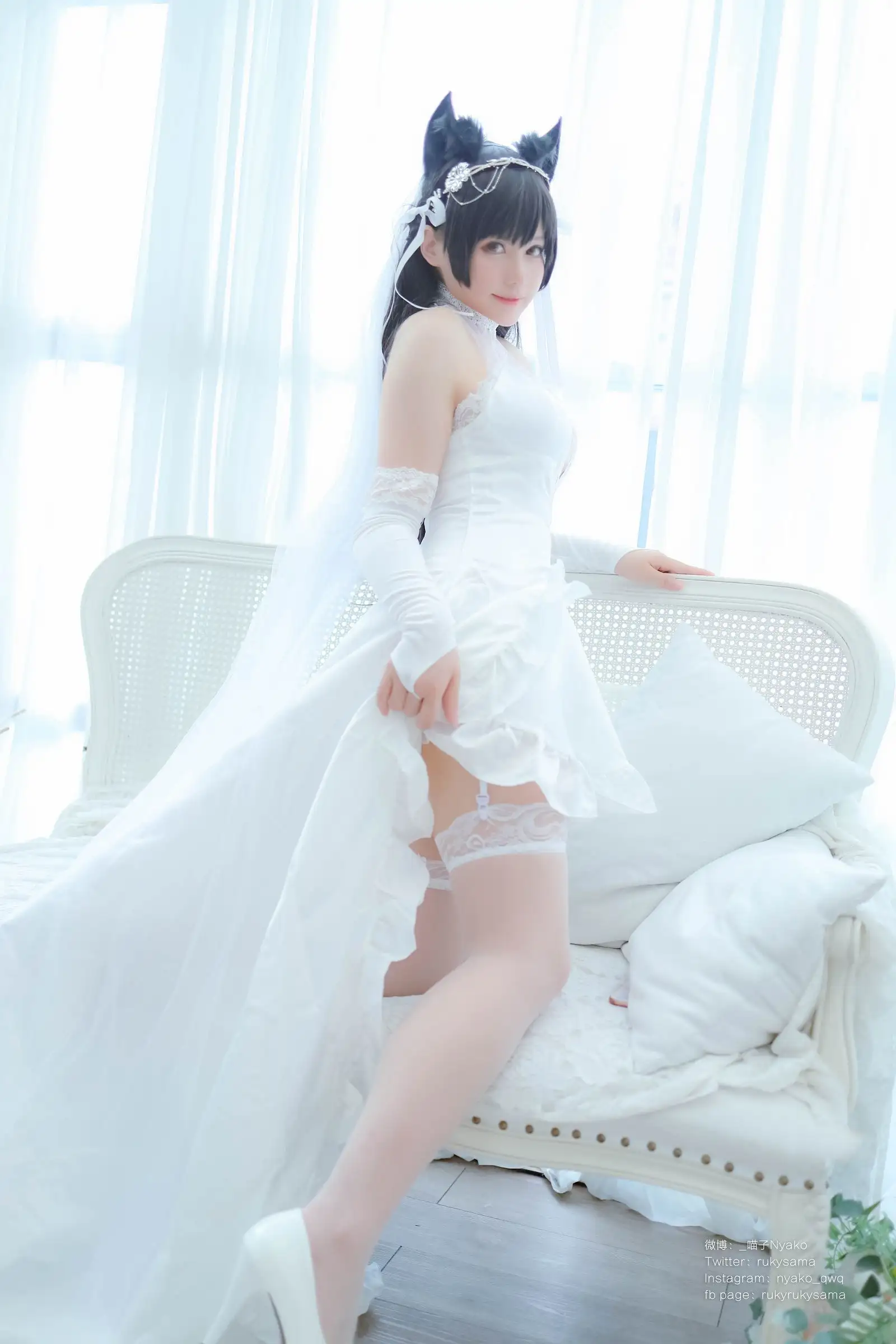[Nyako喵子] NO.041 爱宕婚纱