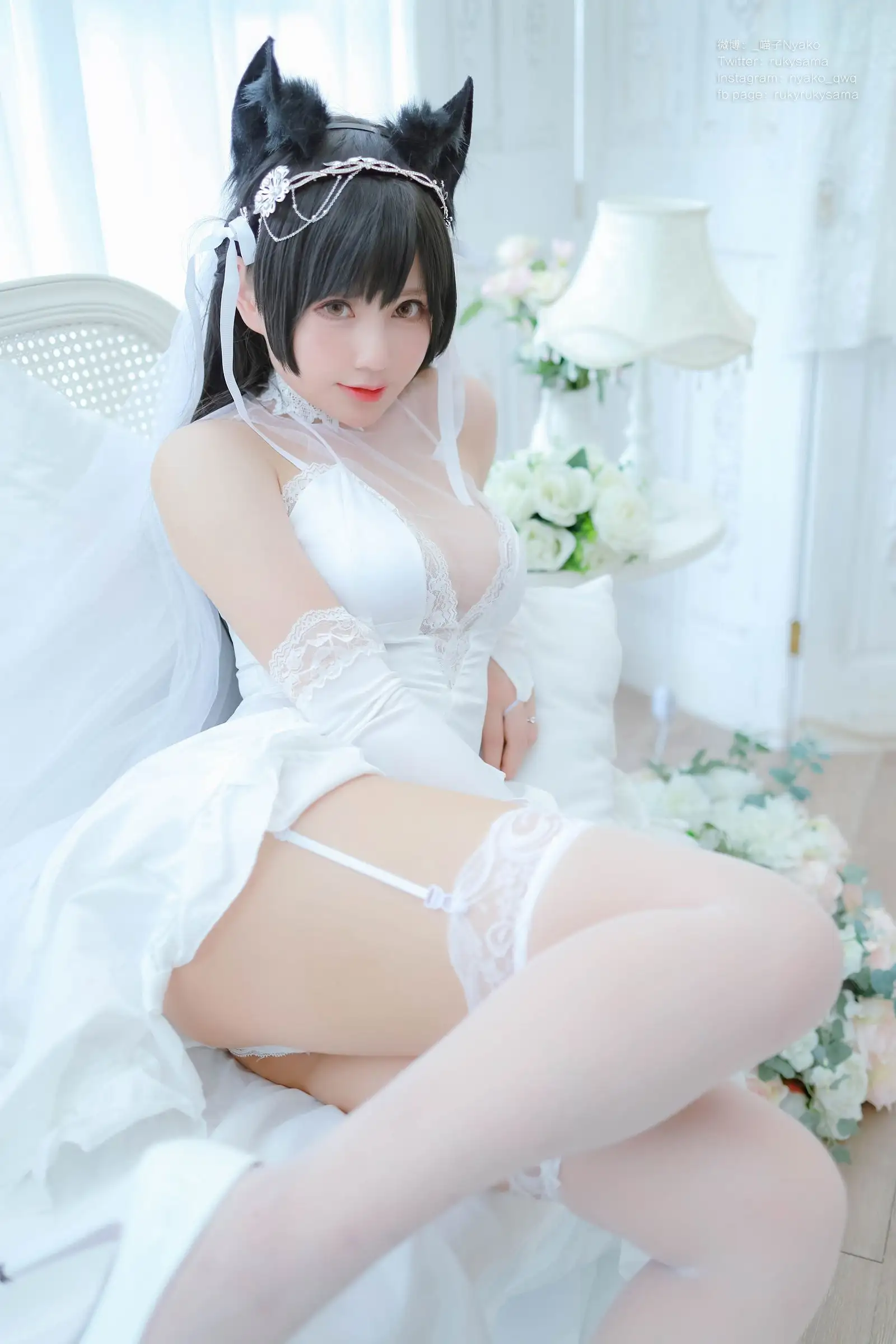 [Nyako喵子] NO.041 爱宕婚纱