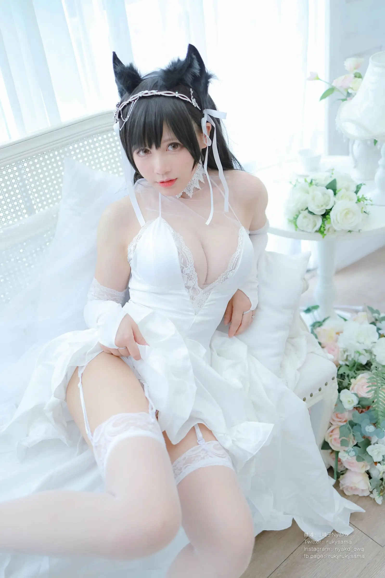 [Nyako喵子] NO.041 爱宕婚纱