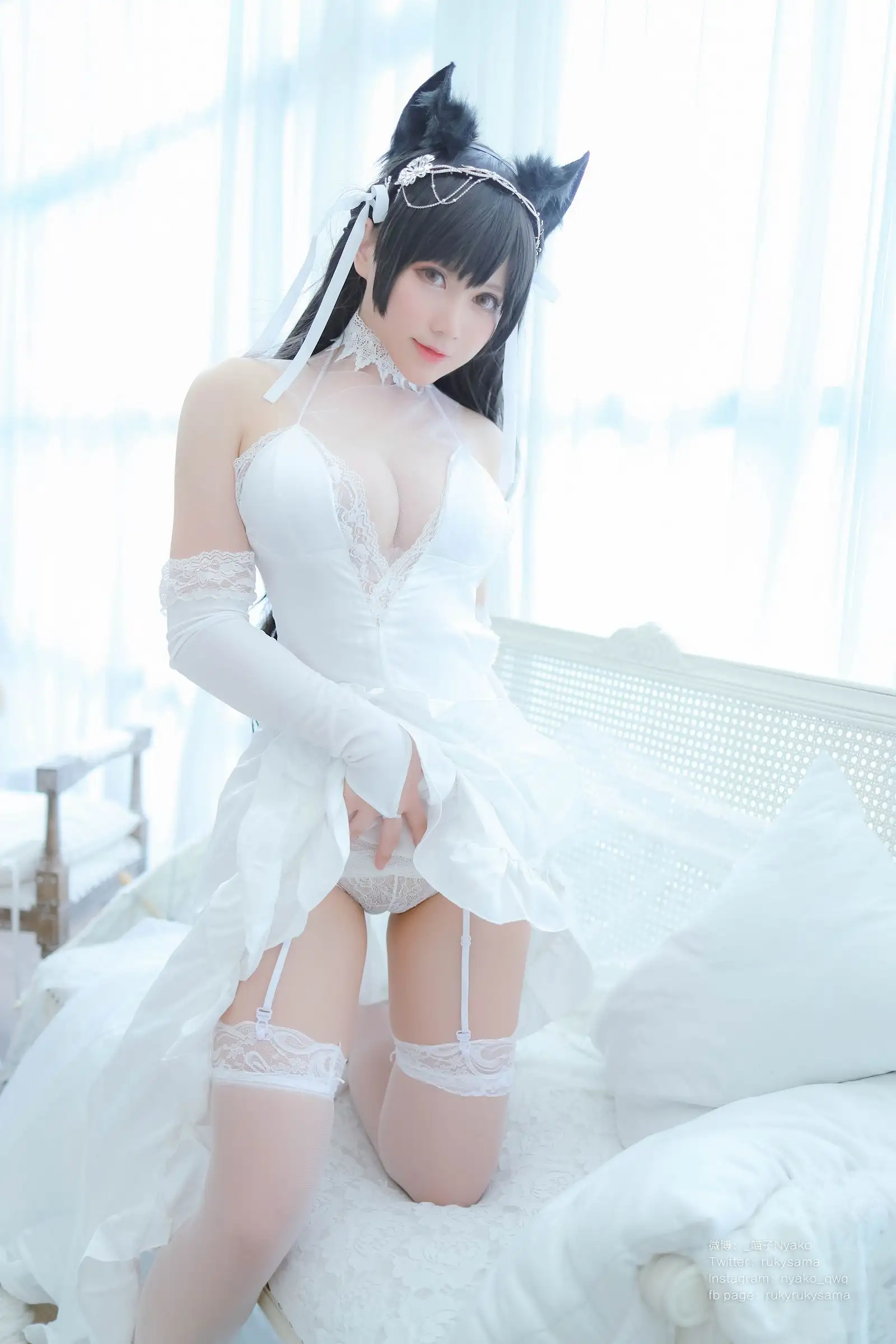 [Nyako喵子] NO.041 爱宕婚纱