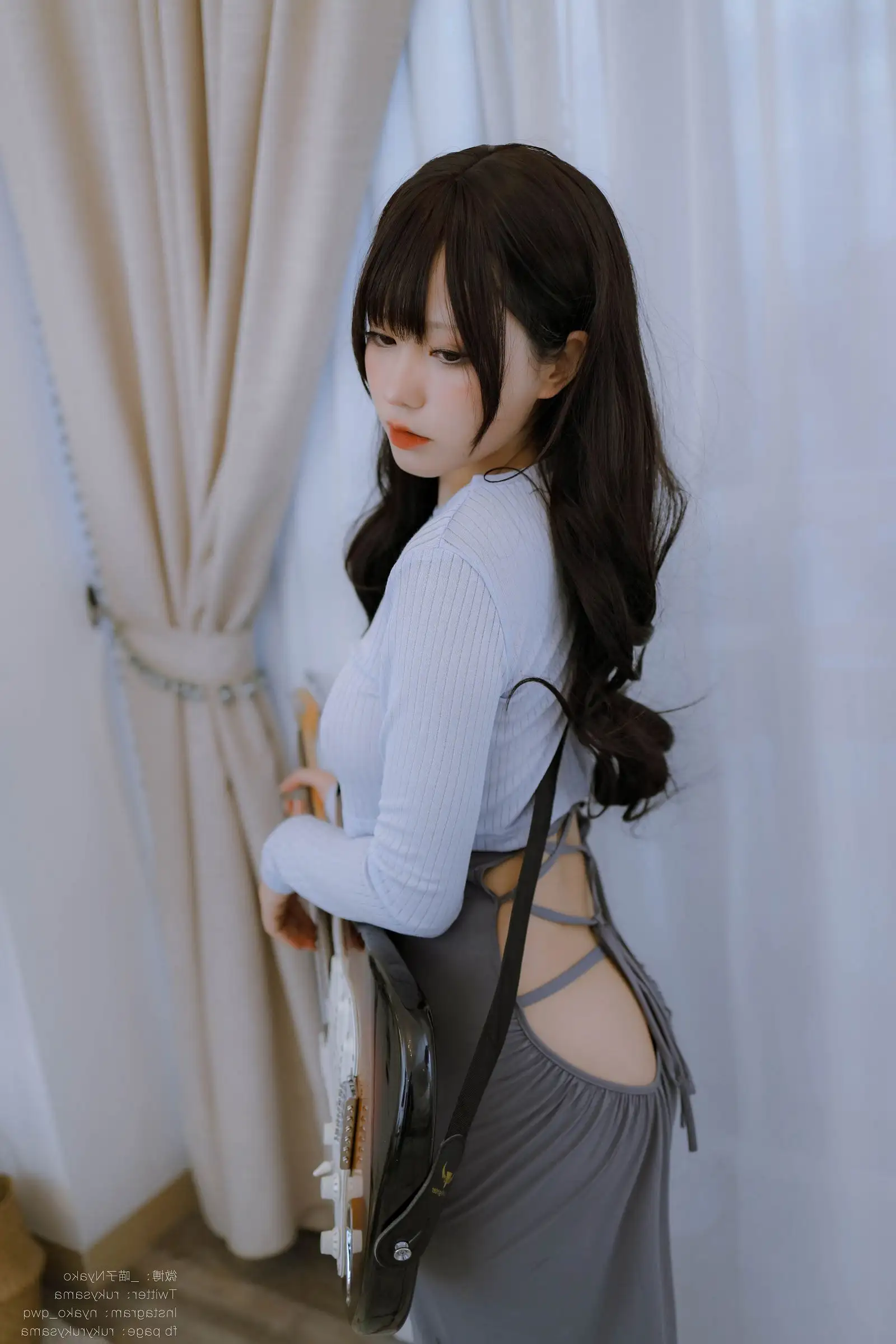 [Nyako喵子] NO.077 吉他妹妹 连衣裙