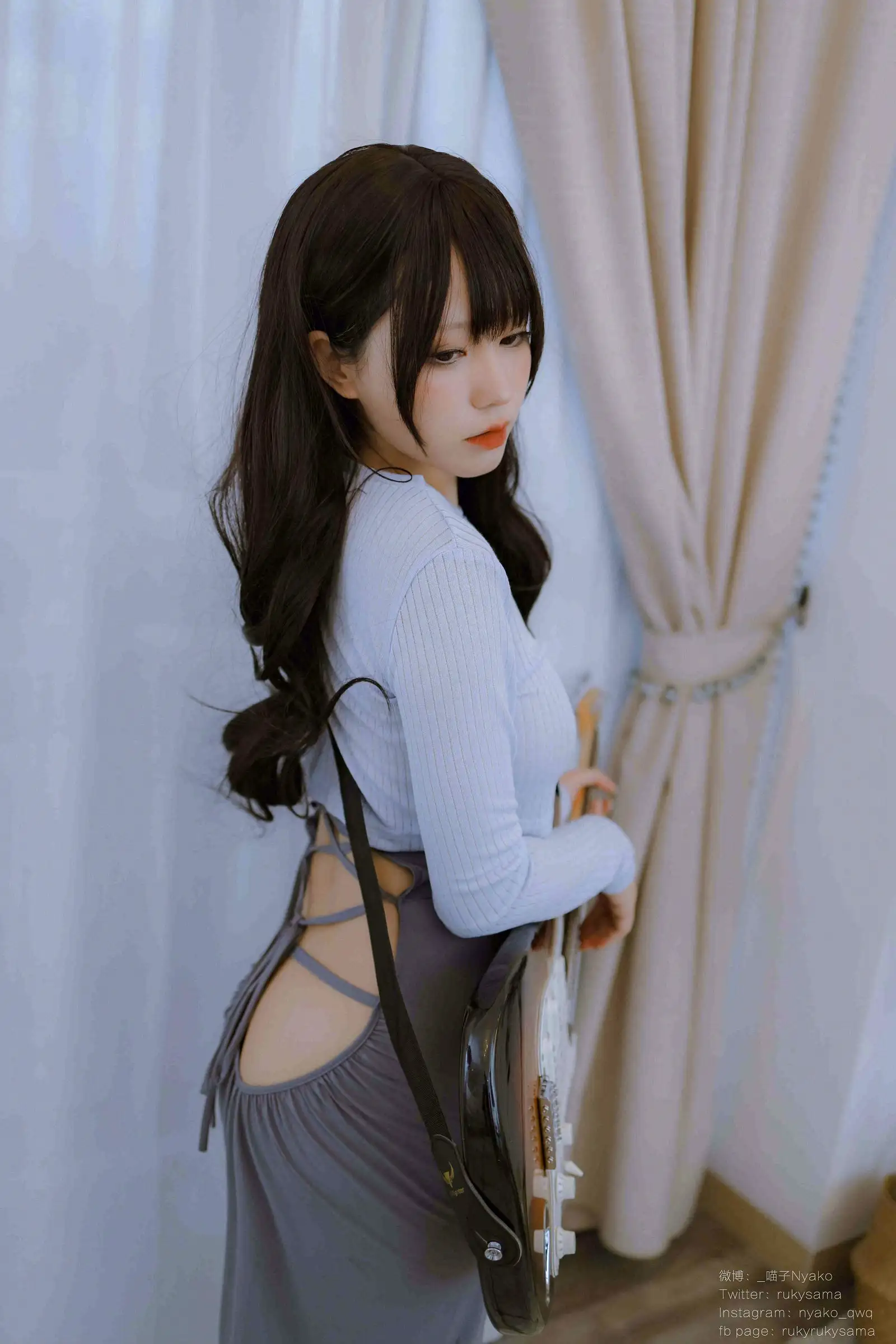[Nyako喵子] NO.077 吉他妹妹 连衣裙