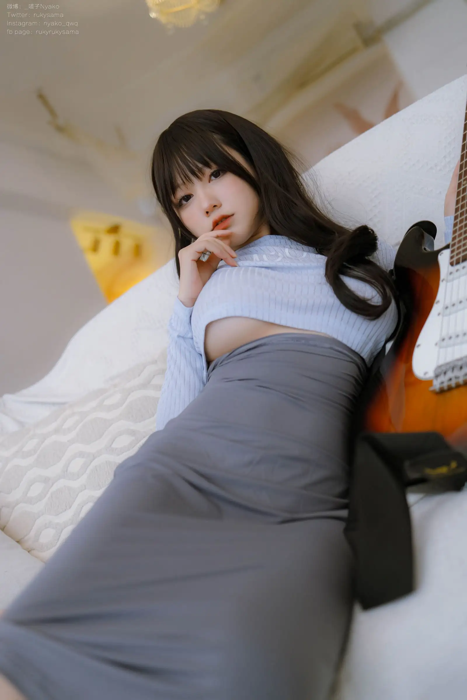 [Nyako喵子] NO.077 吉他妹妹 连衣裙
