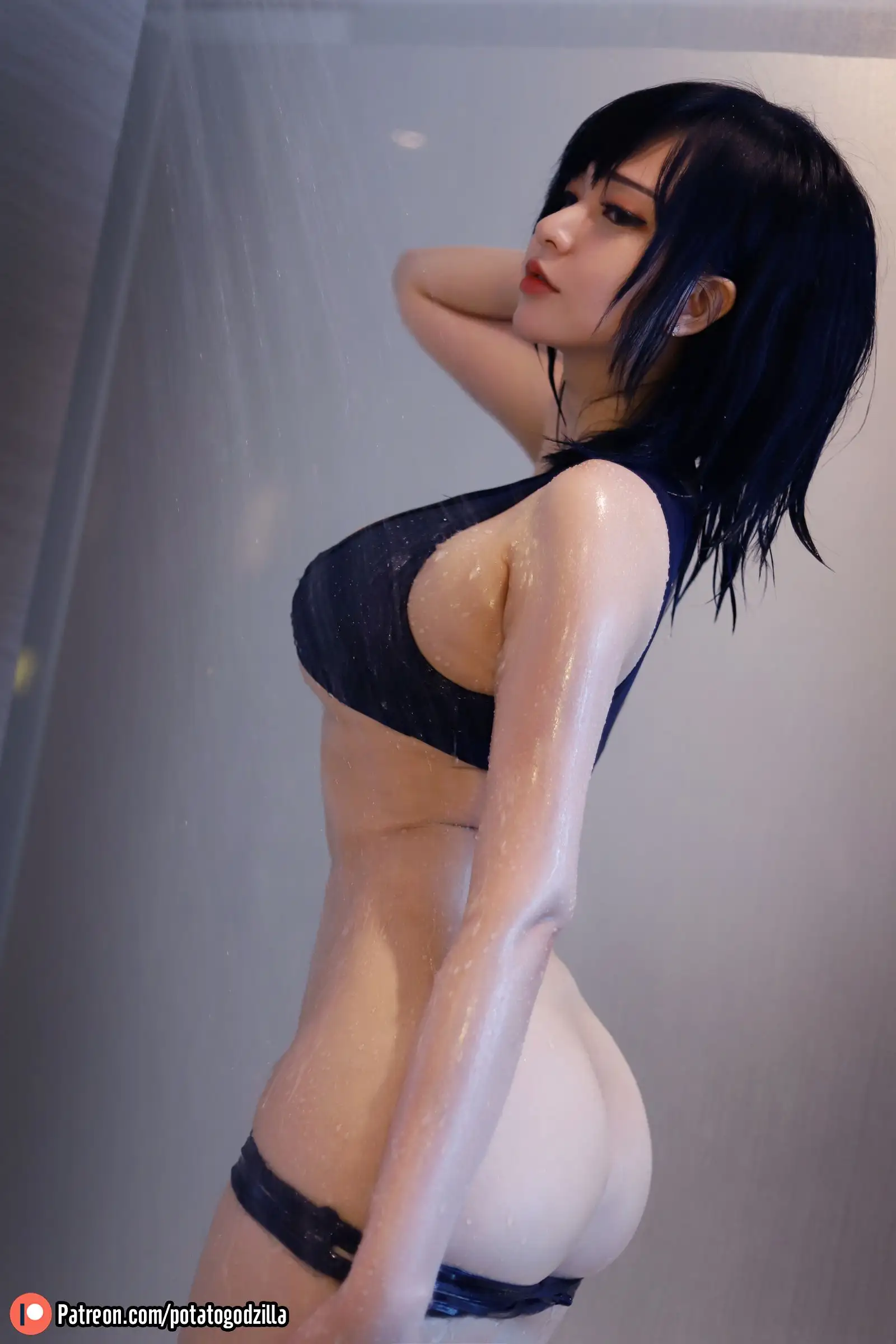 [Potato Godzilla] NO.024 Shower Time