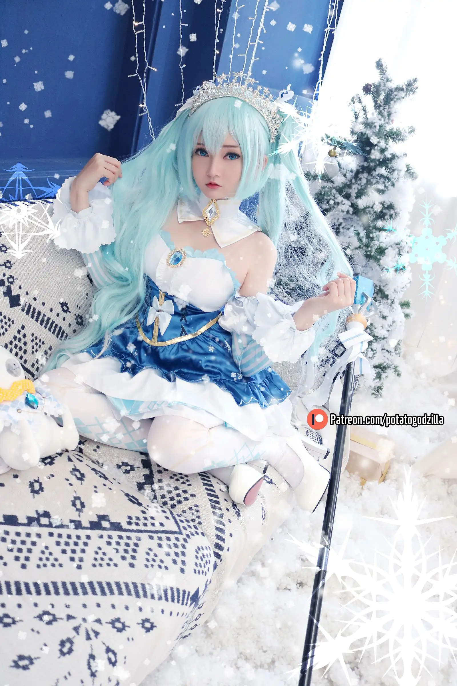 [Potato Godzilla] NO.026 Snow Miku