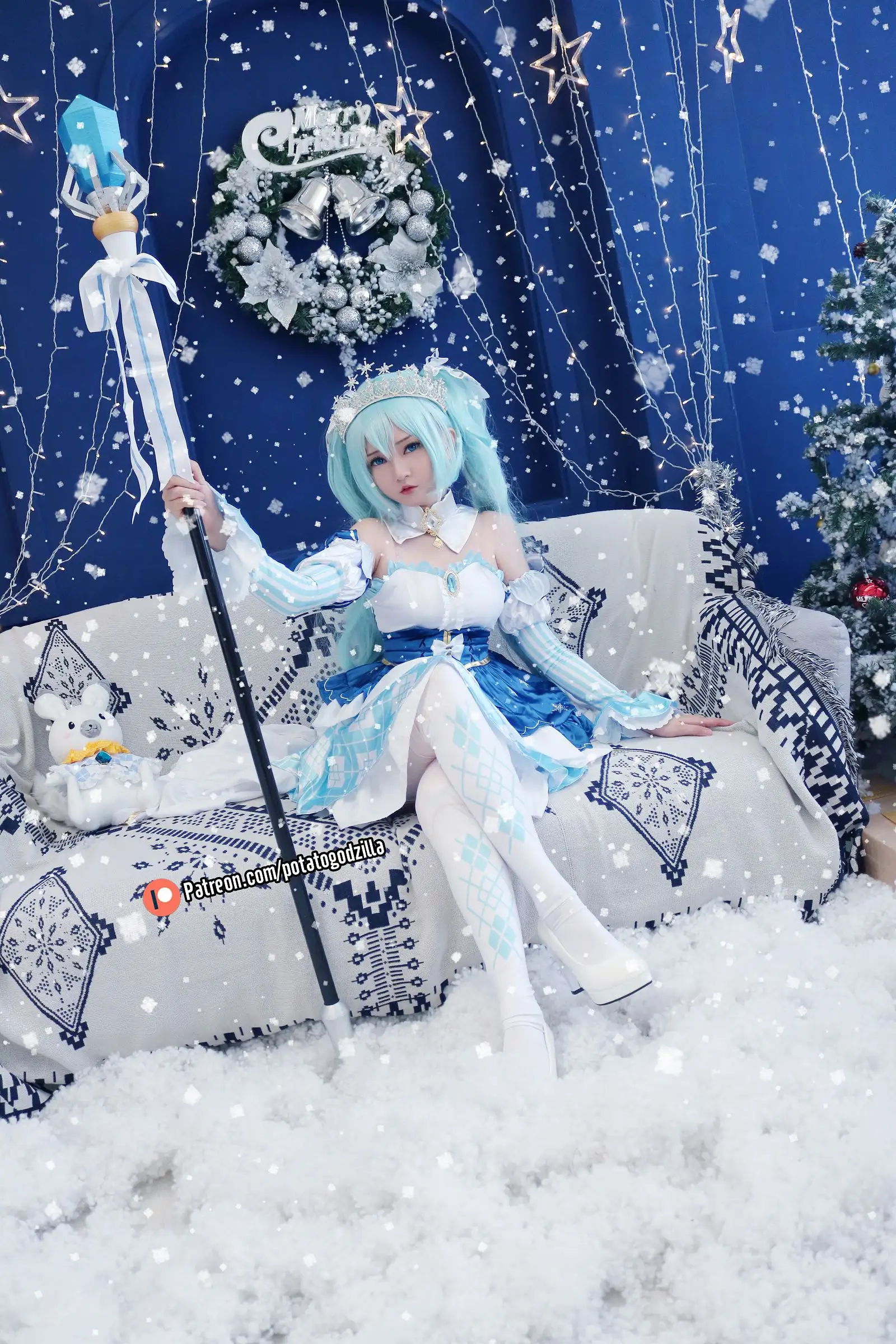 [Potato Godzilla] NO.026 Snow Miku