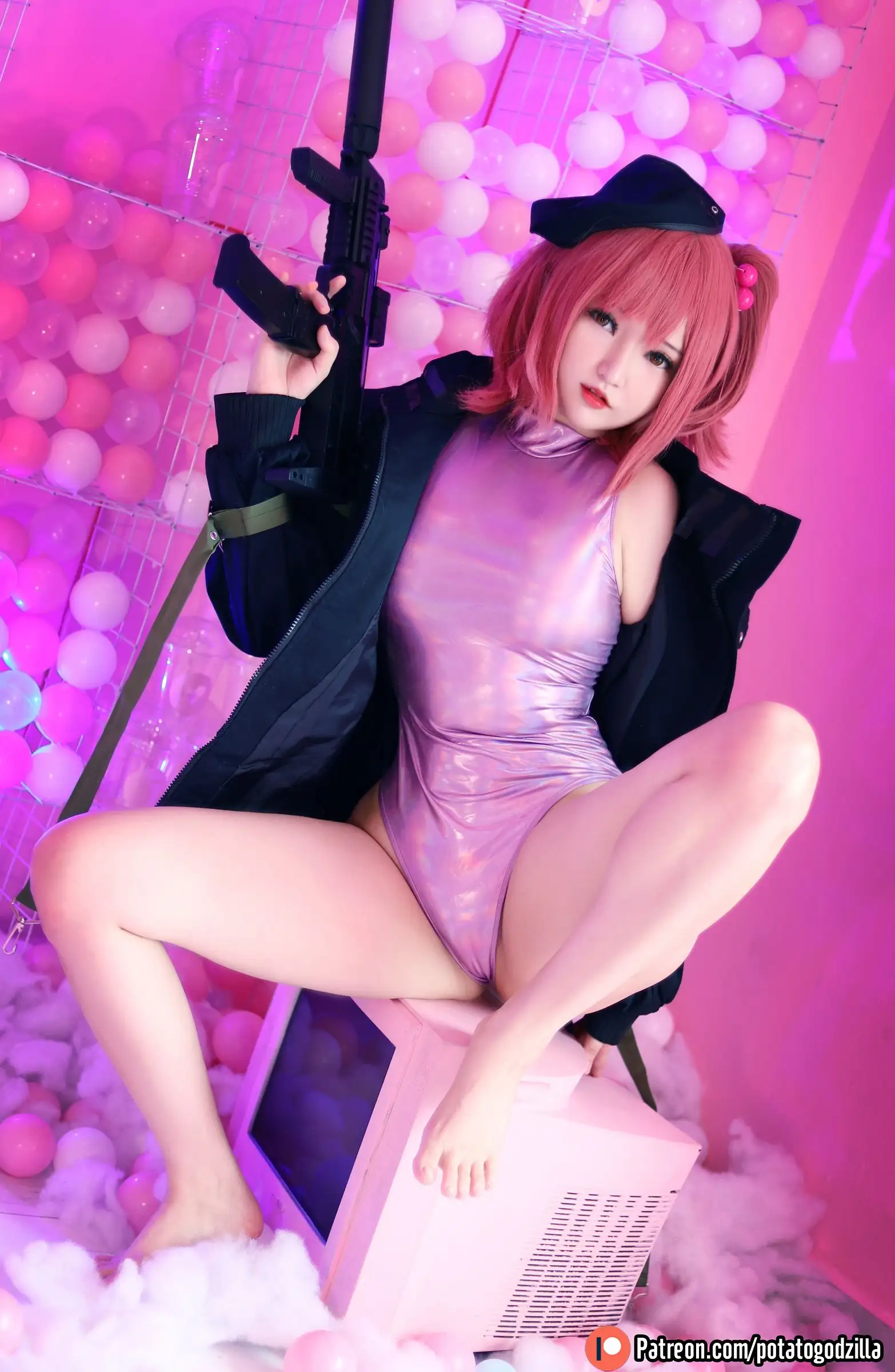 [Potato Godzilla] NO.043 MP7 Latex (Girls_ Frontline)