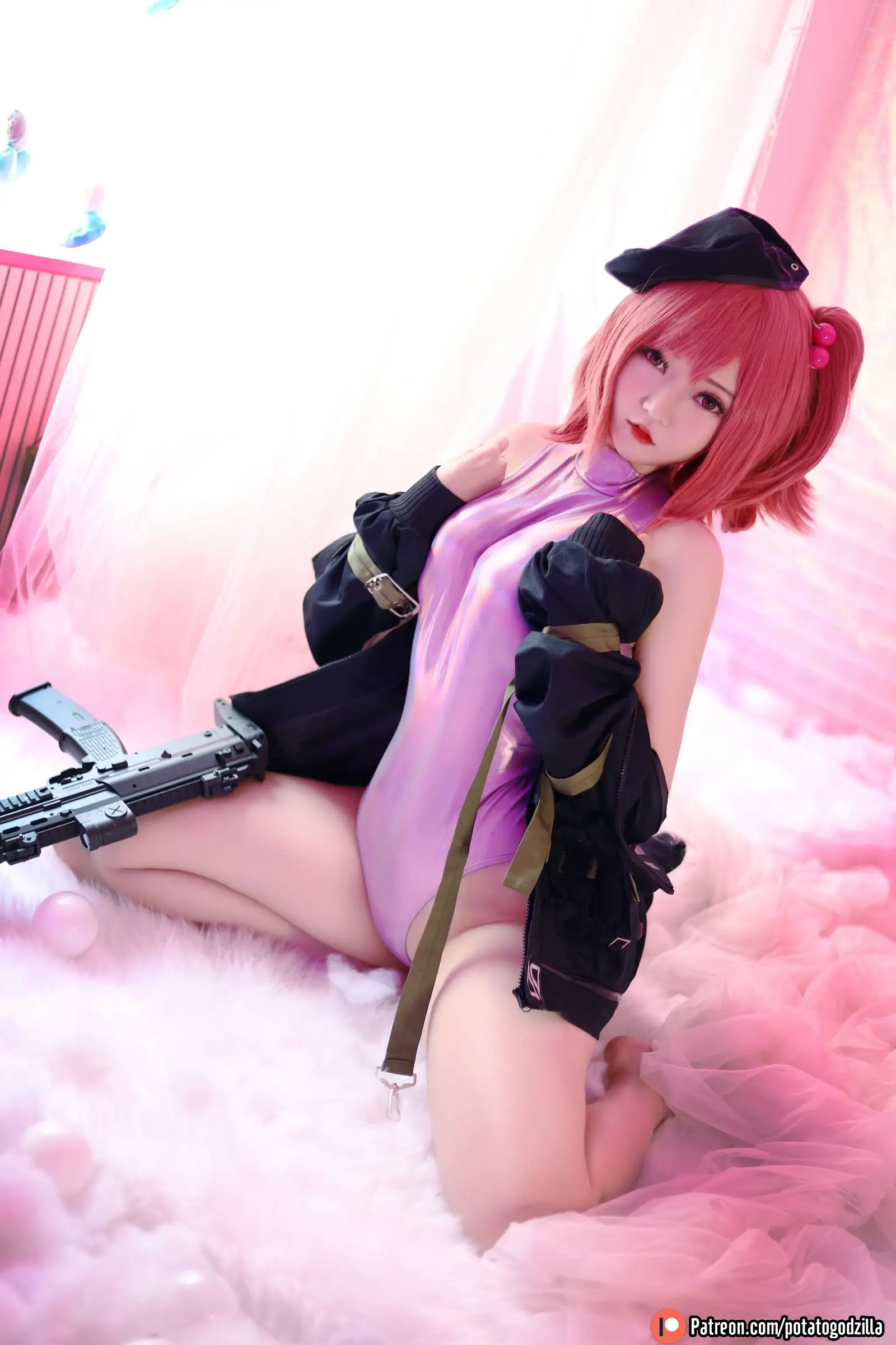 [Potato Godzilla] NO.043 MP7 Latex (Girls_ Frontline)