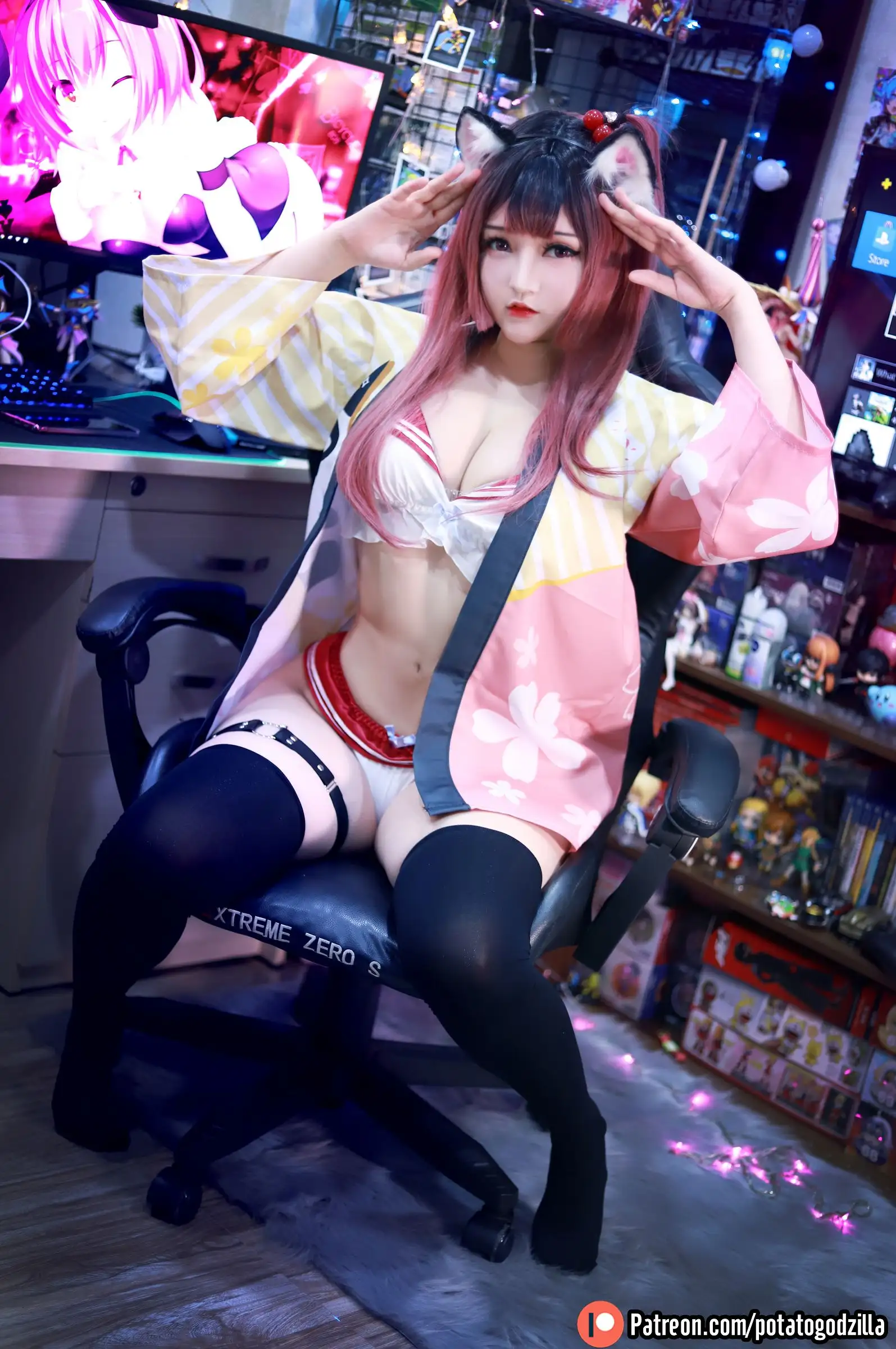 [Potato Godzilla] NO.051 Popo Weeb Lewd Girl