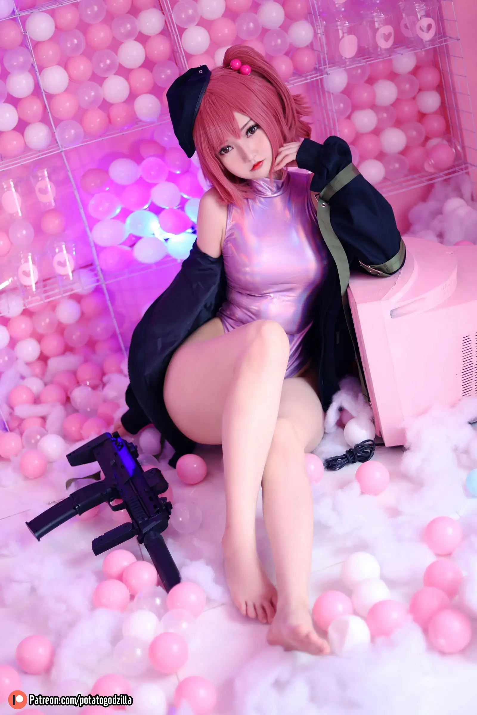 [Potato Godzilla] NO.043 MP7 Latex (Girls_ Frontline)