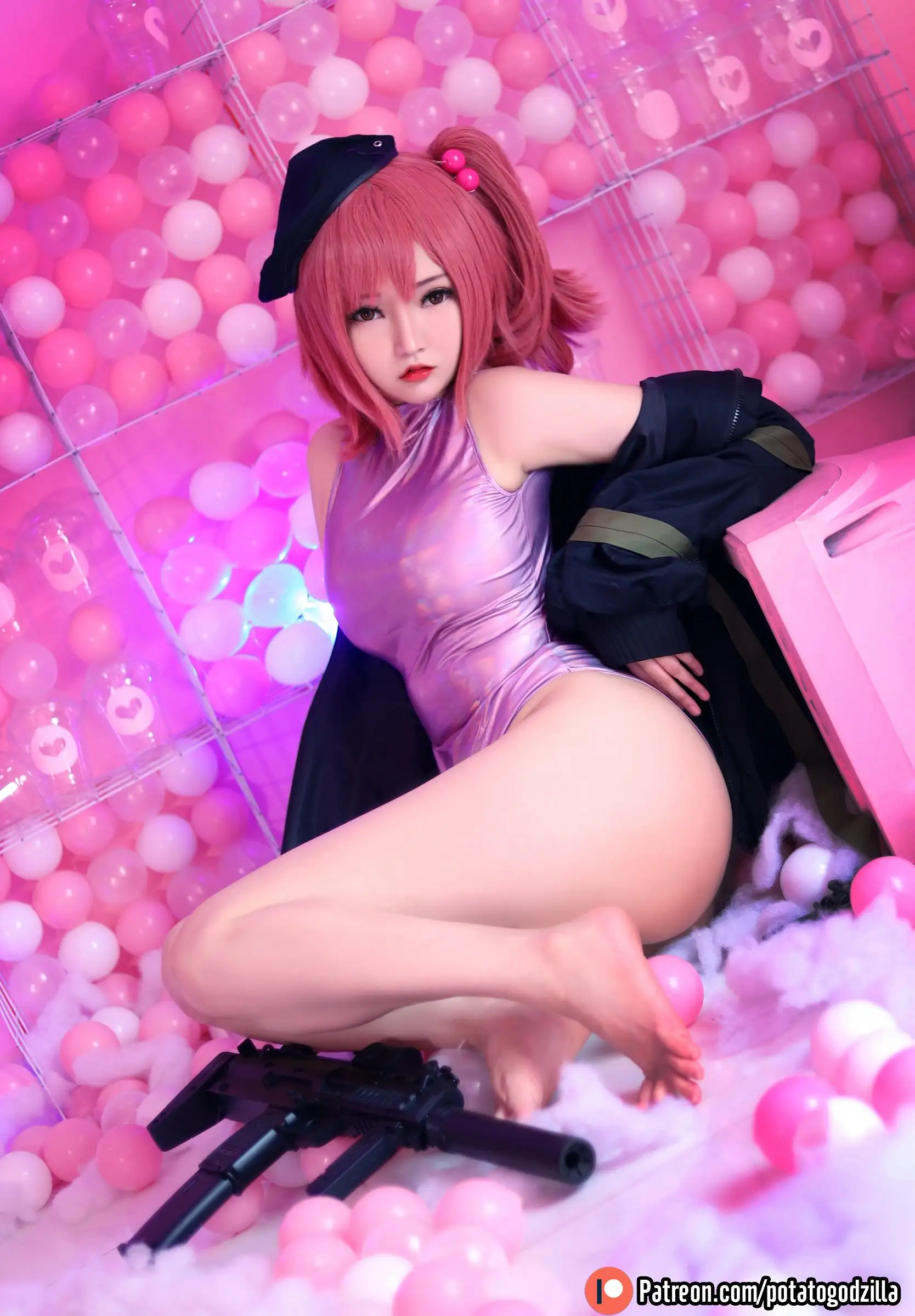 [Potato Godzilla] NO.043 MP7 Latex (Girls_ Frontline)