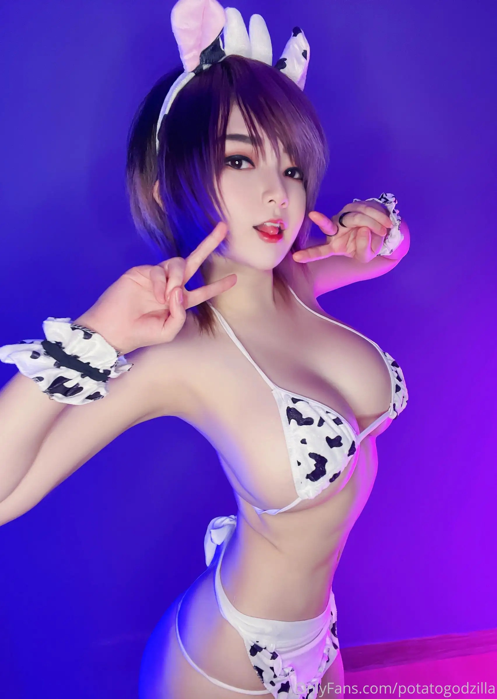 [Potato Godzilla] NO.052 Cow
