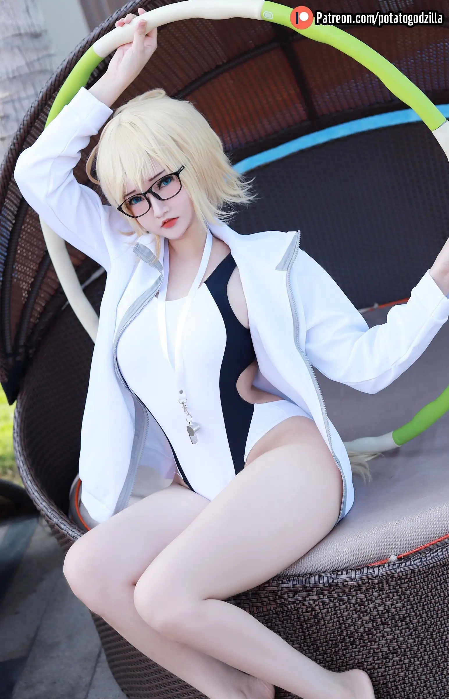 [Potato Godzilla] NO.059 Jeanne d_Arc Swimsuit