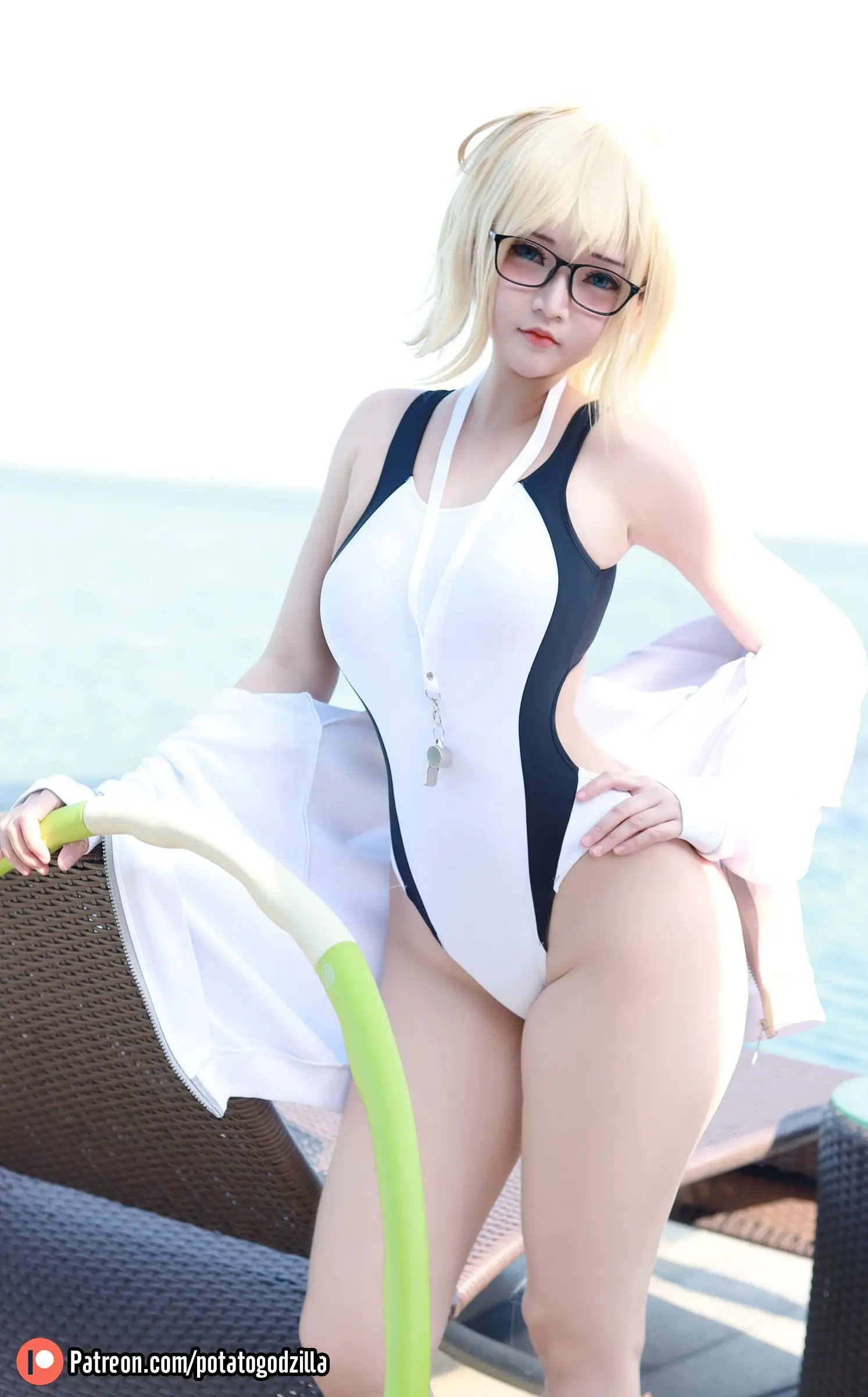 [Potato Godzilla] NO.059 Jeanne d_Arc Swimsuit