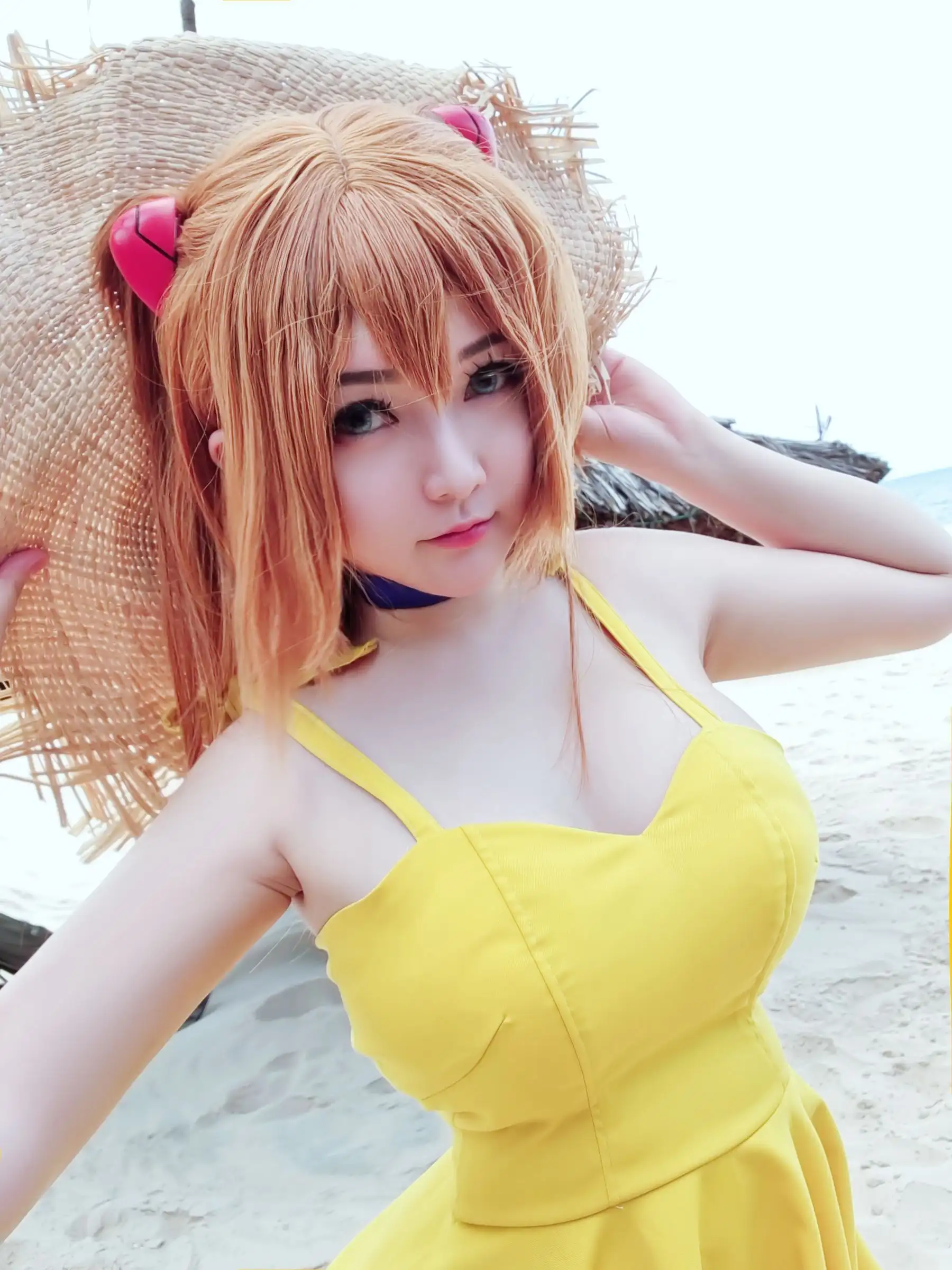 [Potato Godzilla] NO.060 Asuka Yellow Dress