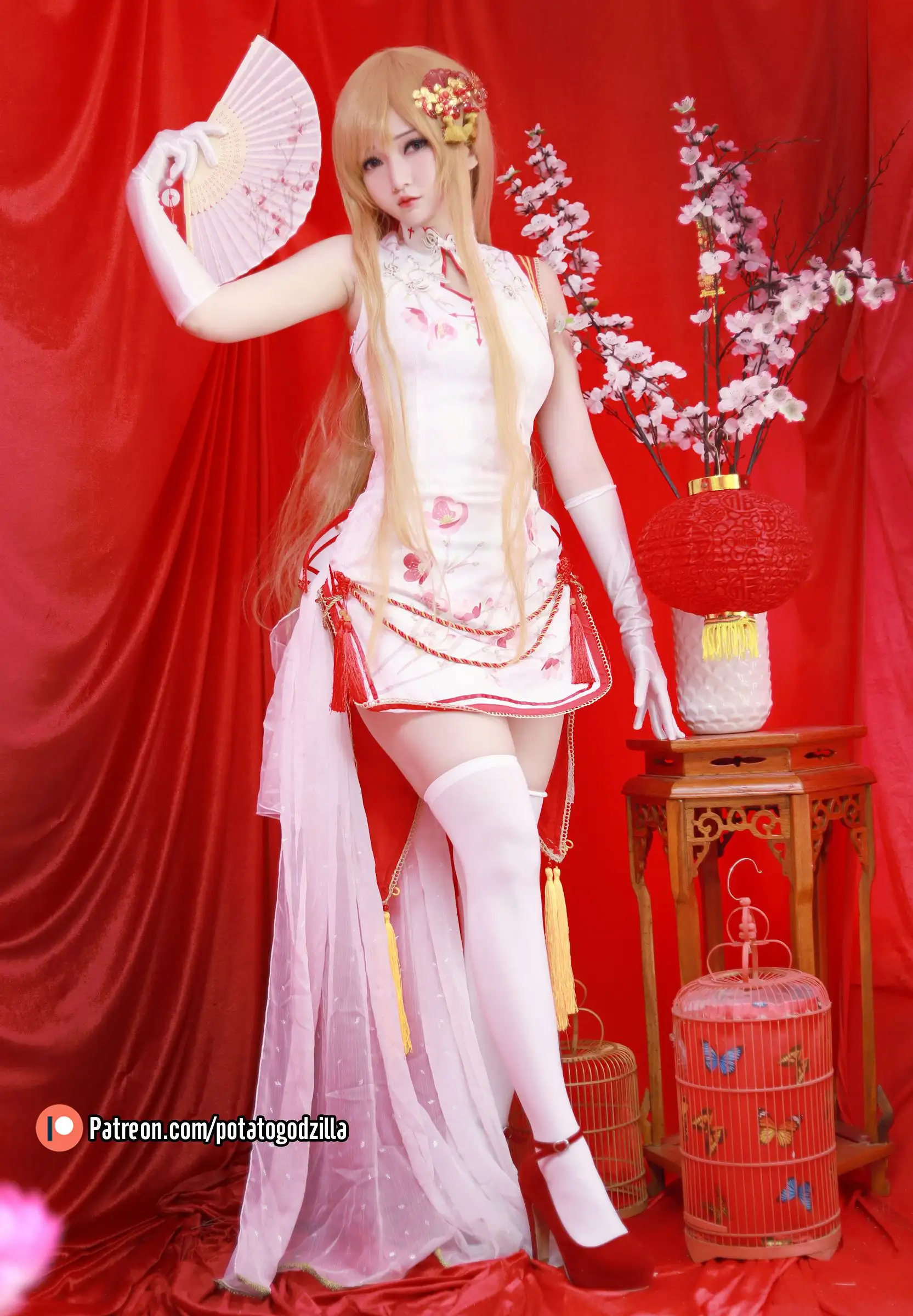 [Potato Godzilla] NO.075 Asuna Yuuki Qipao