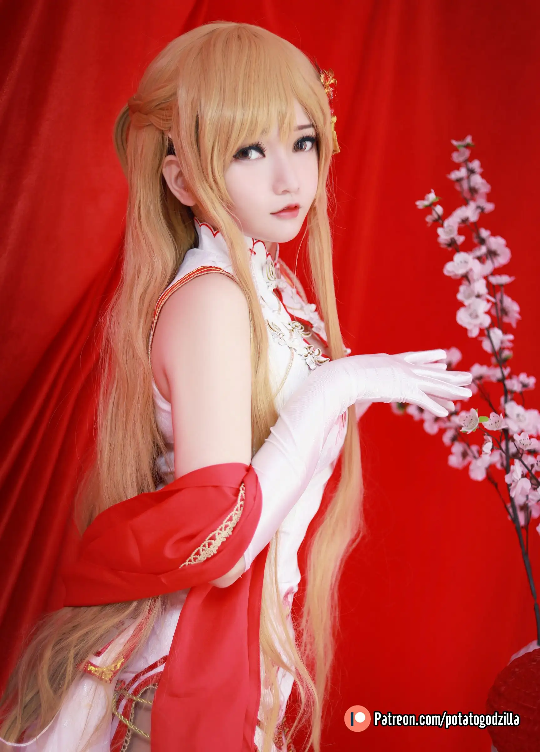 [Potato Godzilla] NO.075 Asuna Yuuki Qipao