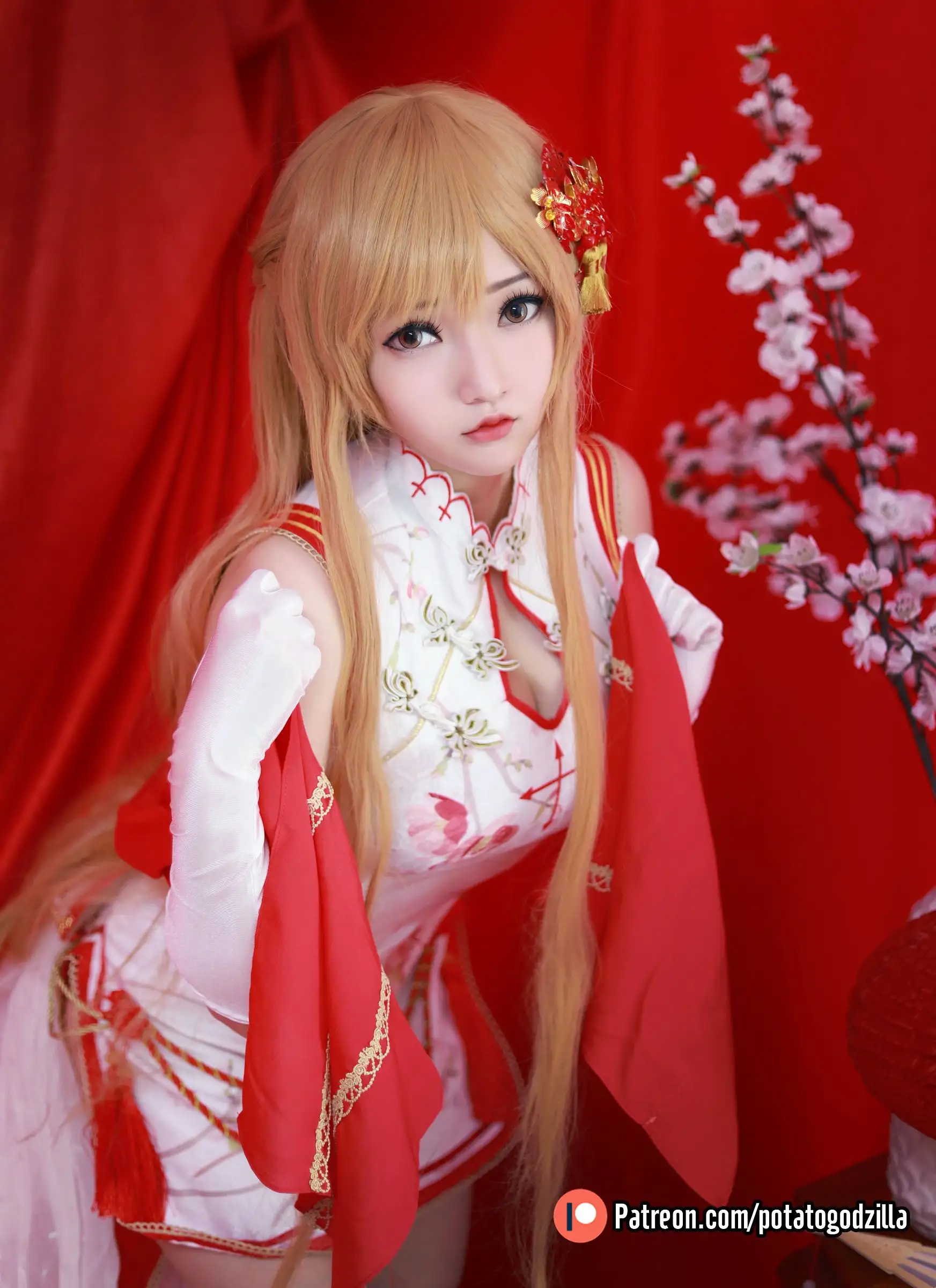 [Potato Godzilla] NO.075 Asuna Yuuki Qipao