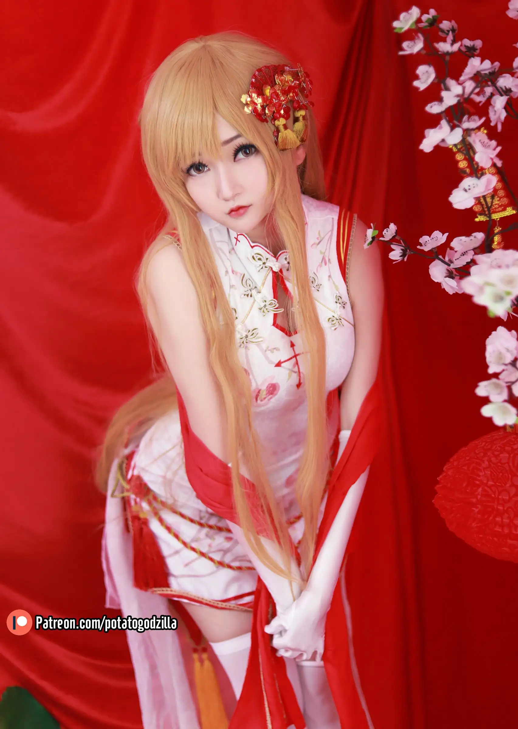 [Potato Godzilla] NO.075 Asuna Yuuki Qipao