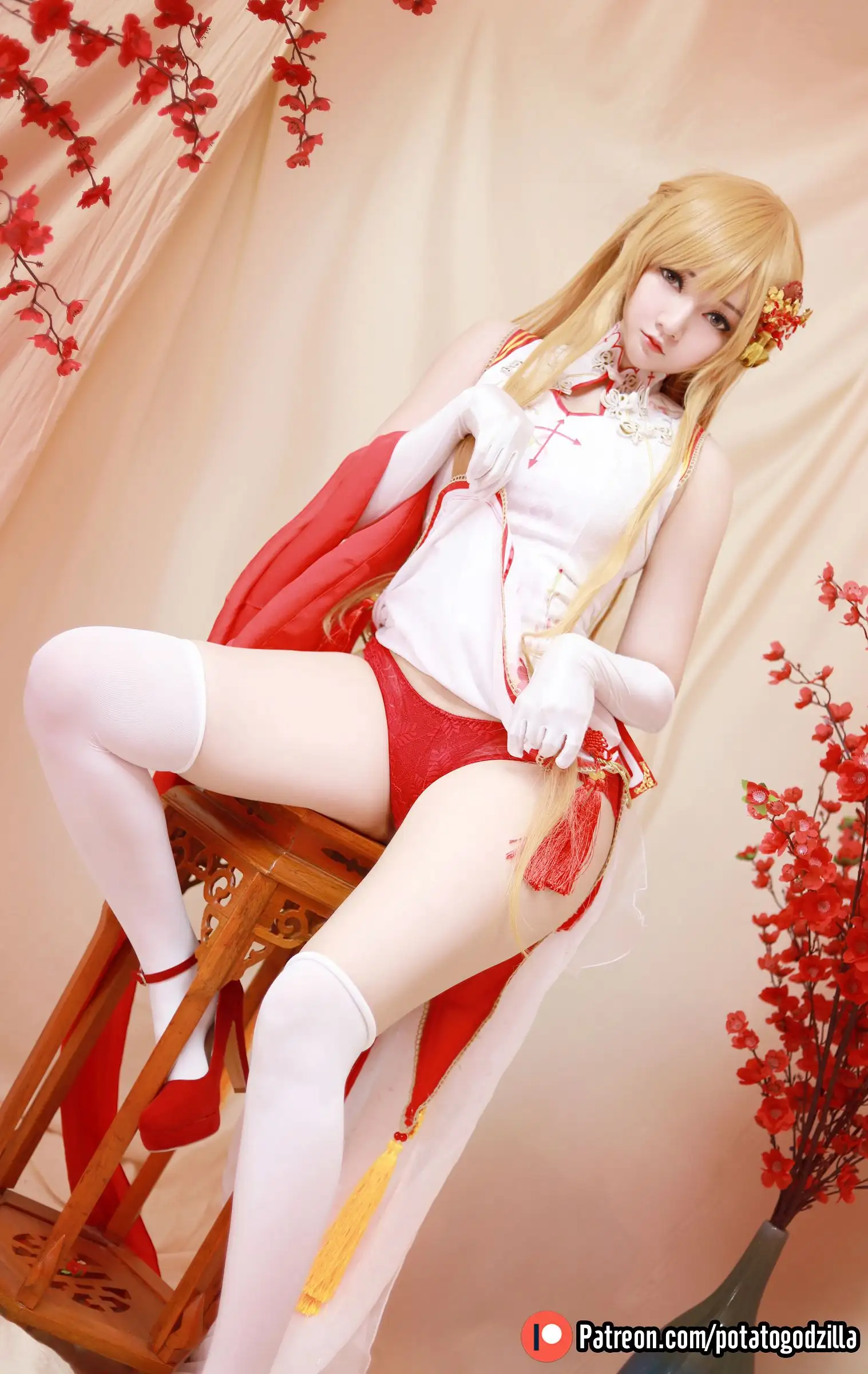 [Potato Godzilla] NO.075 Asuna Yuuki Qipao