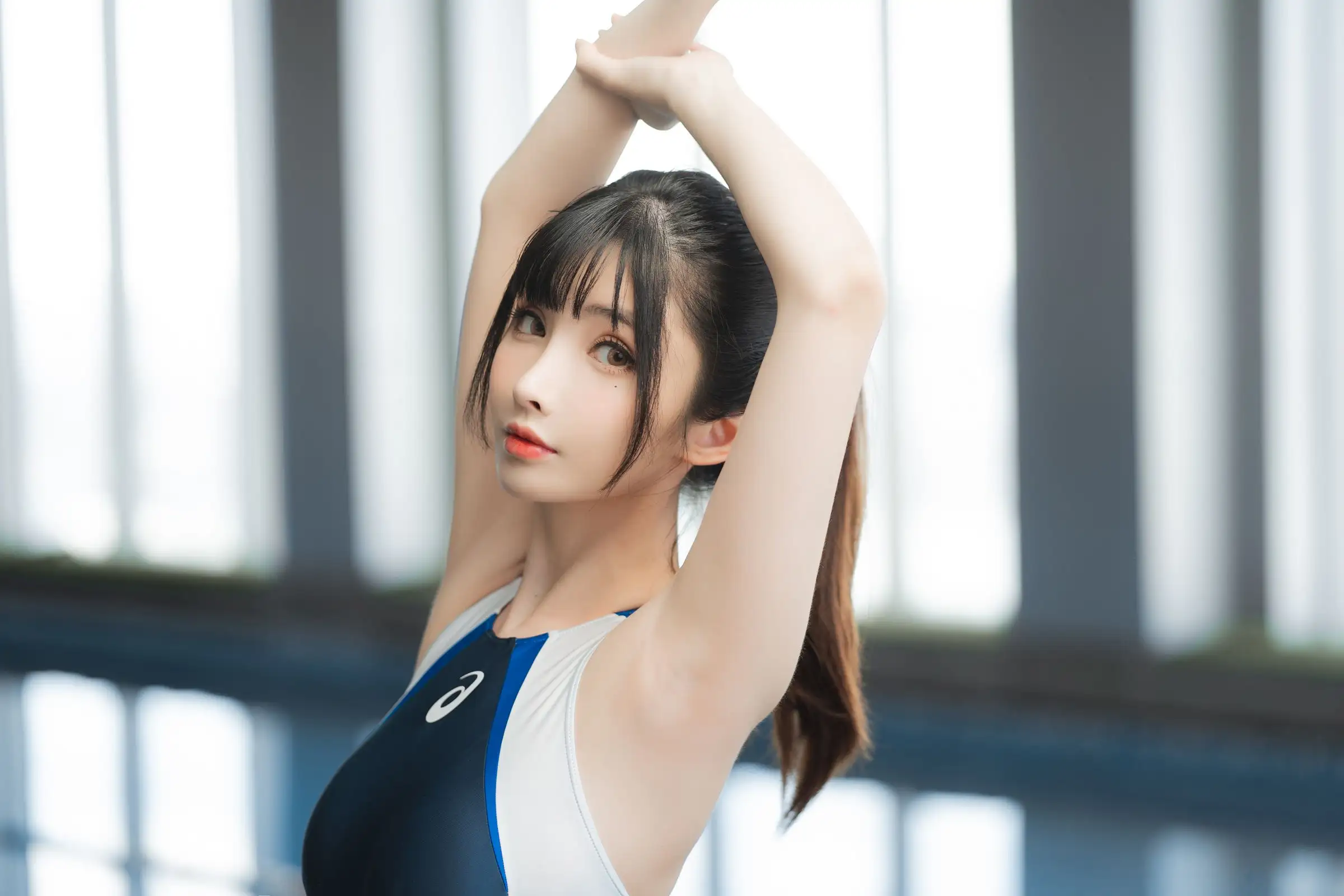 [rioko凉凉子] NO.050 游泳部学姐的特训时间
